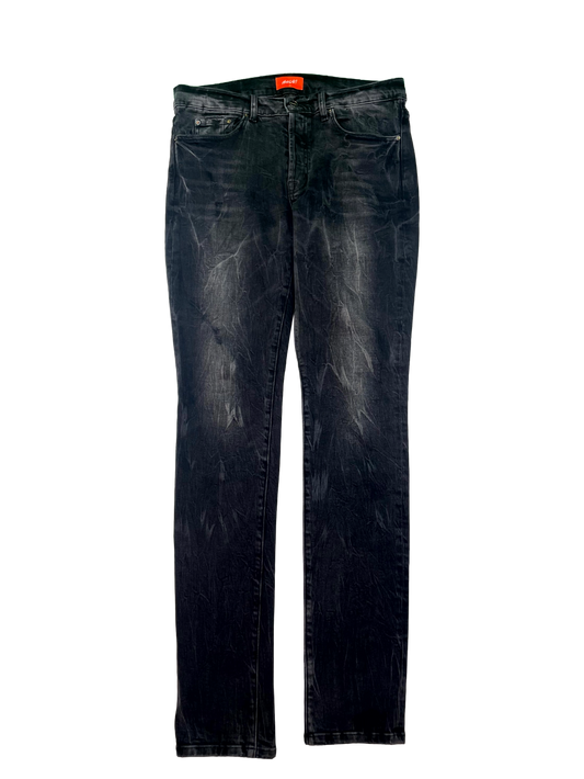 Bossi Black Metal Plate Jeans