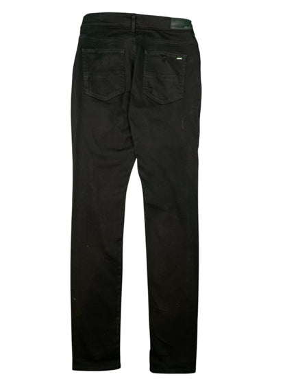 Amiri MX1 Gold Patch Black Jeans