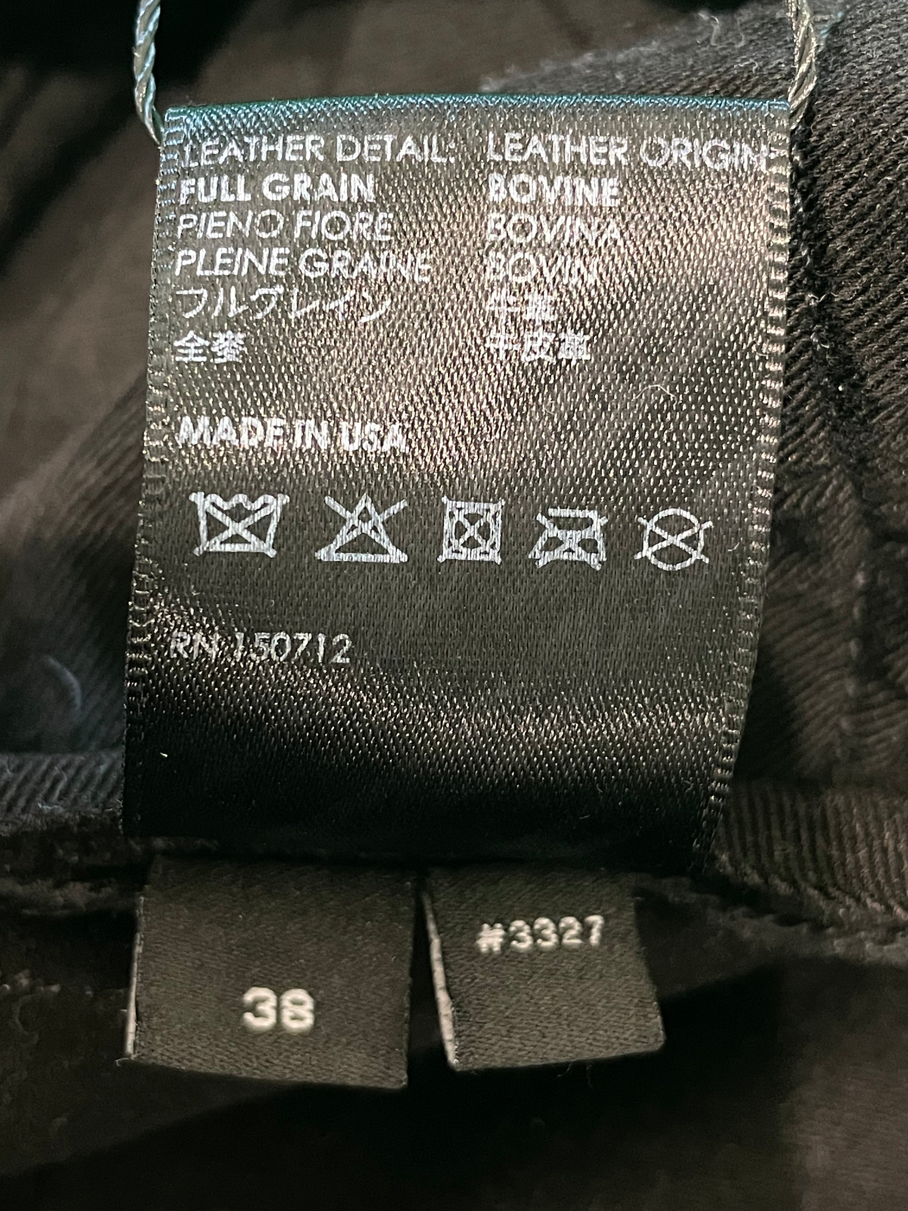 Amiri MX1 Gold Patch Black Jeans