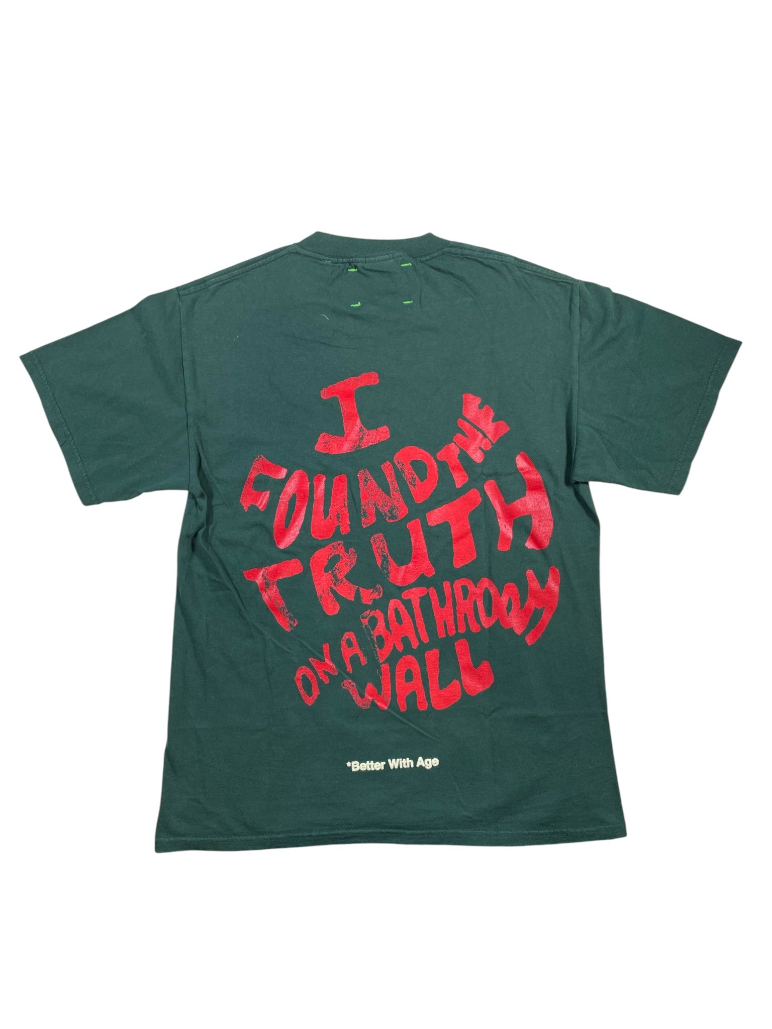 Better With Age 'Rendezvous' Army Green Tee