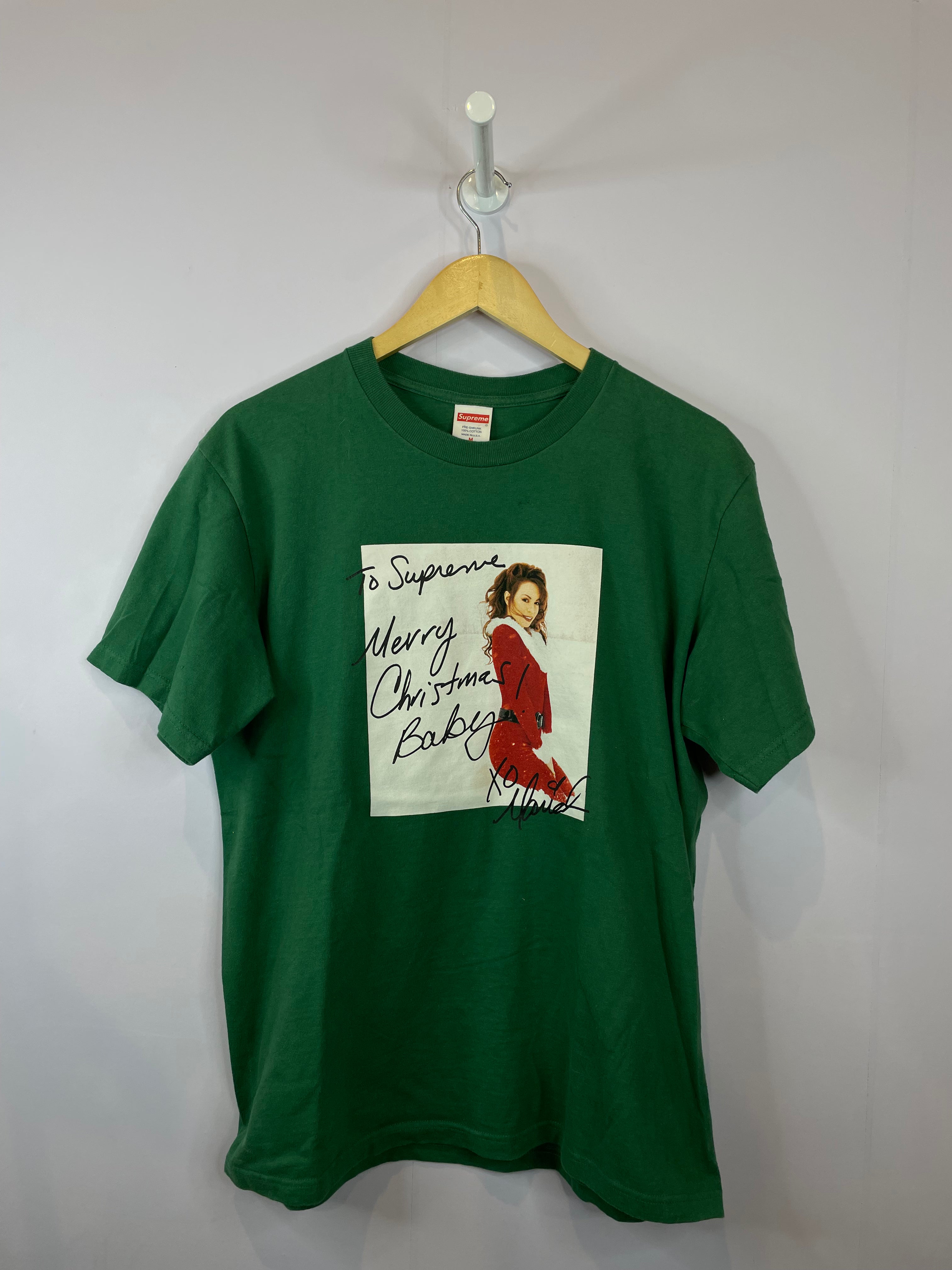 Supreme Mariah Carey Tee Green Used Medium