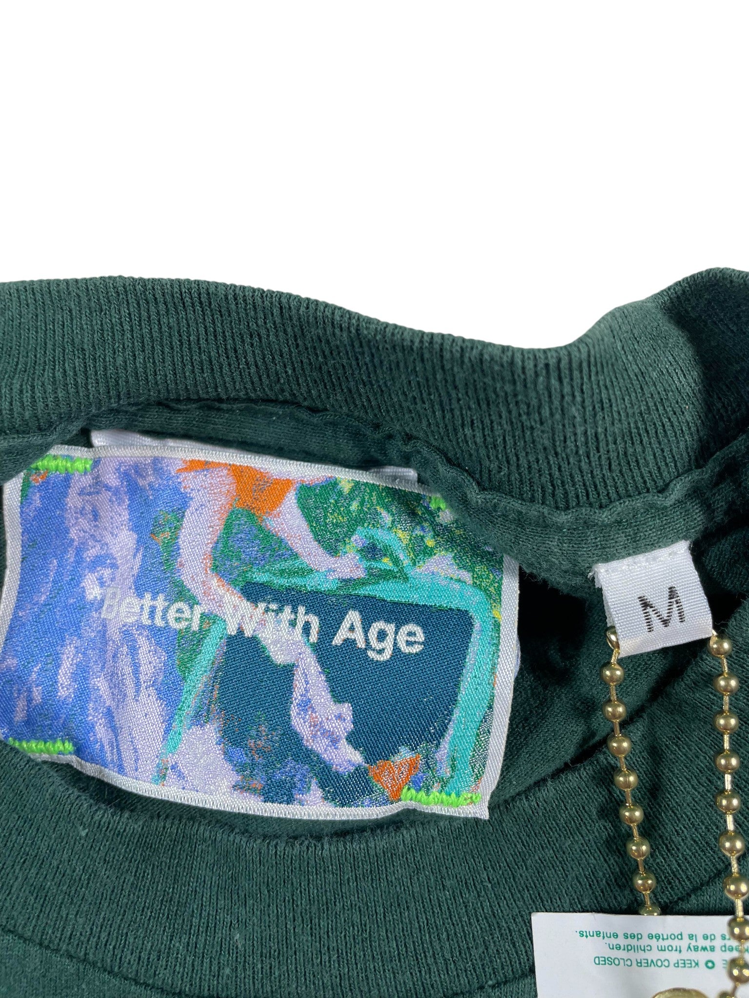 Better With Age 'Rendezvous' Army Green Tee