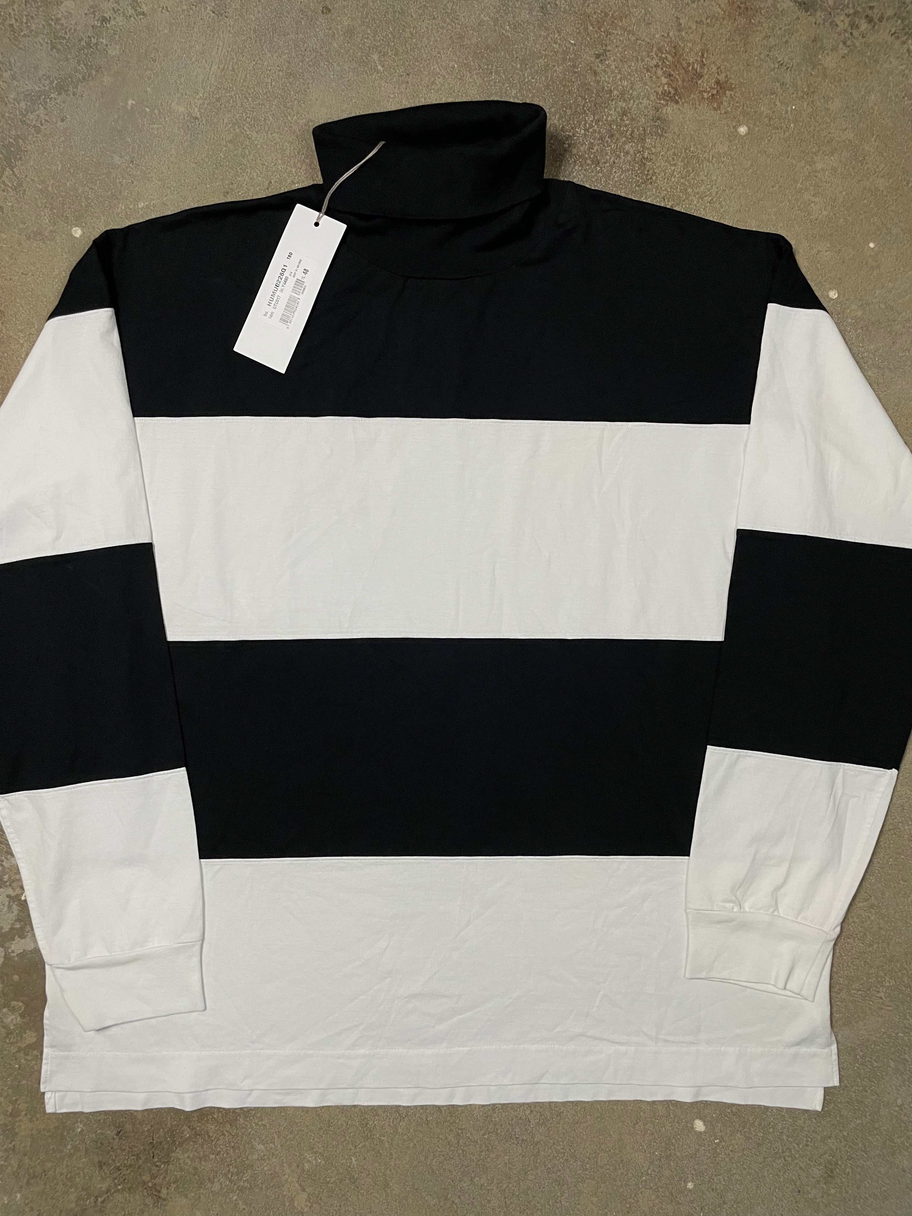 Marni Turtle Neck White & Black Sweater