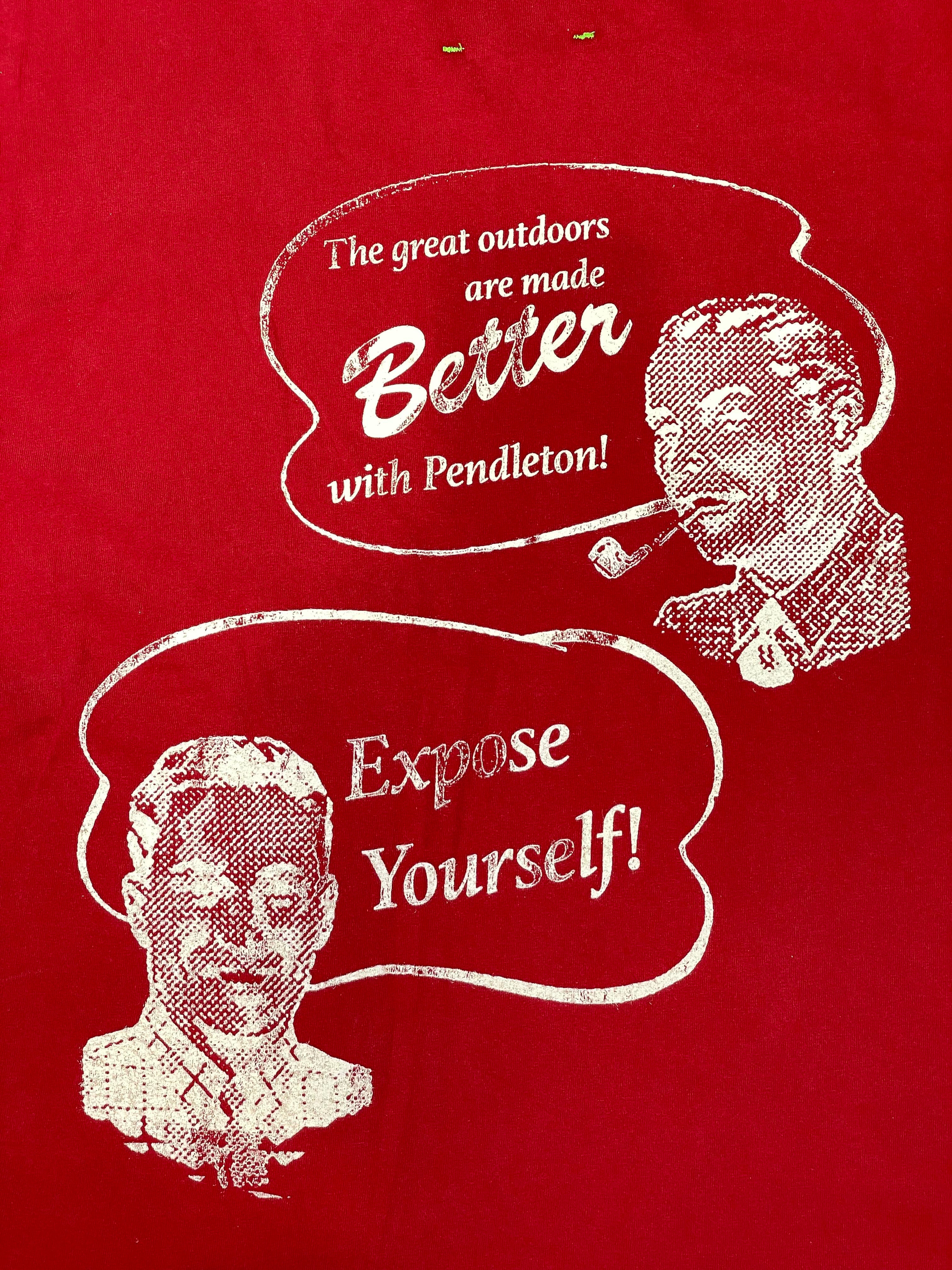 Better With Age Pendleton Red Tee