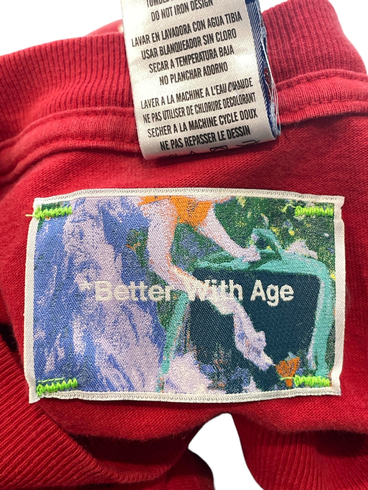 Better With Age Pendleton Red Tee