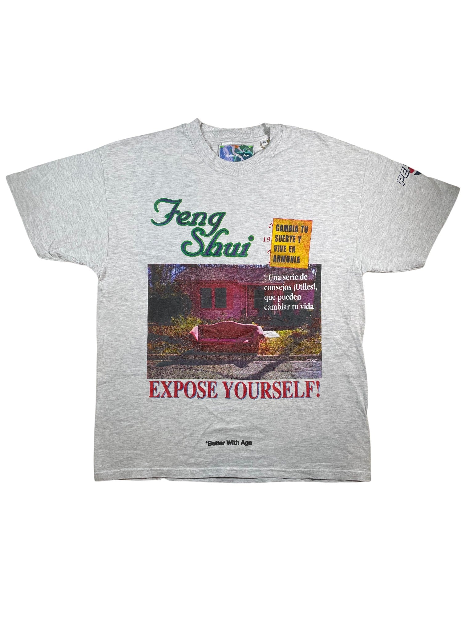 Better With Age 'Exposé' Grey Tee