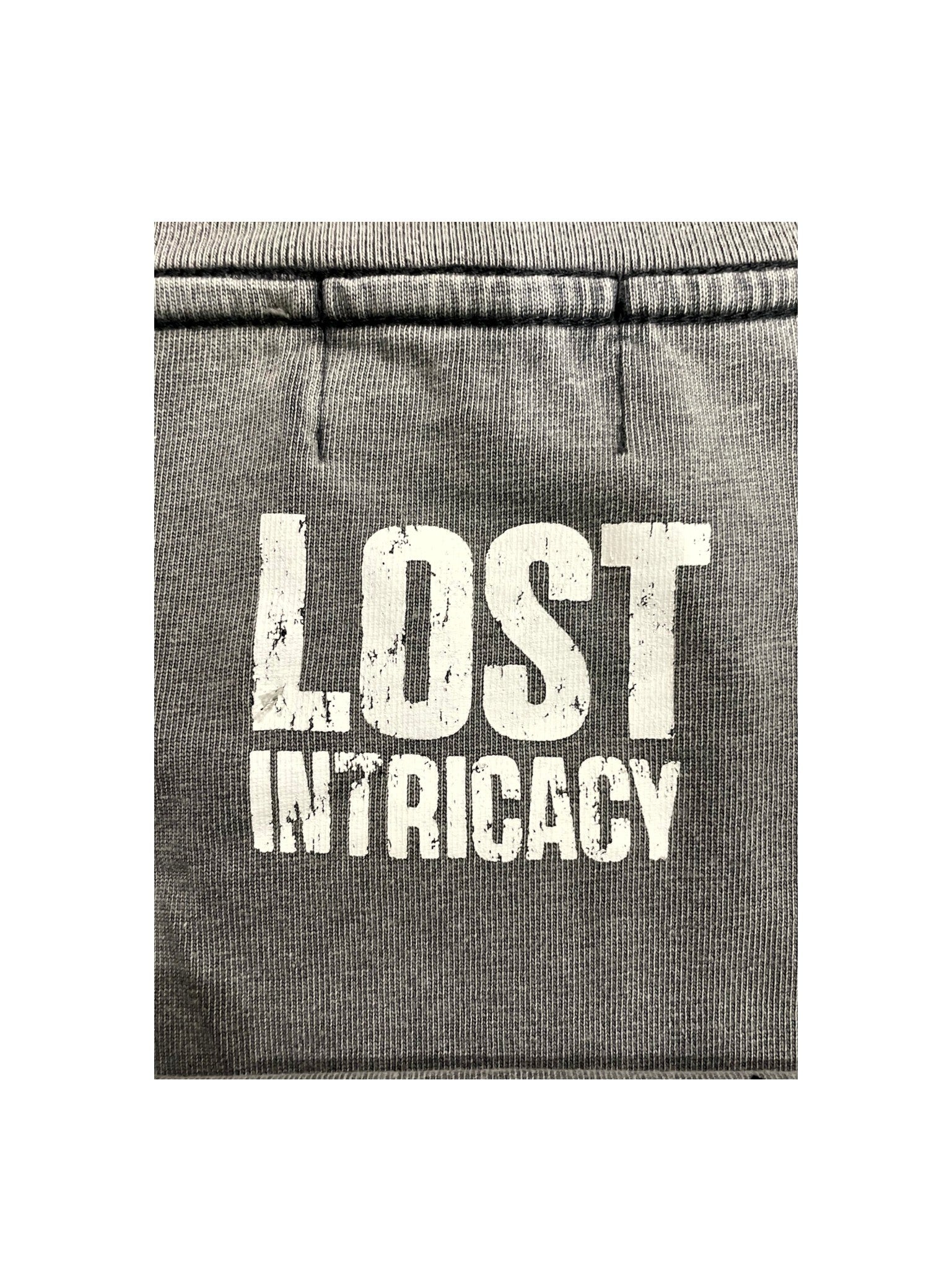 Lost Intricacy "Outline Studded" Grey Tee