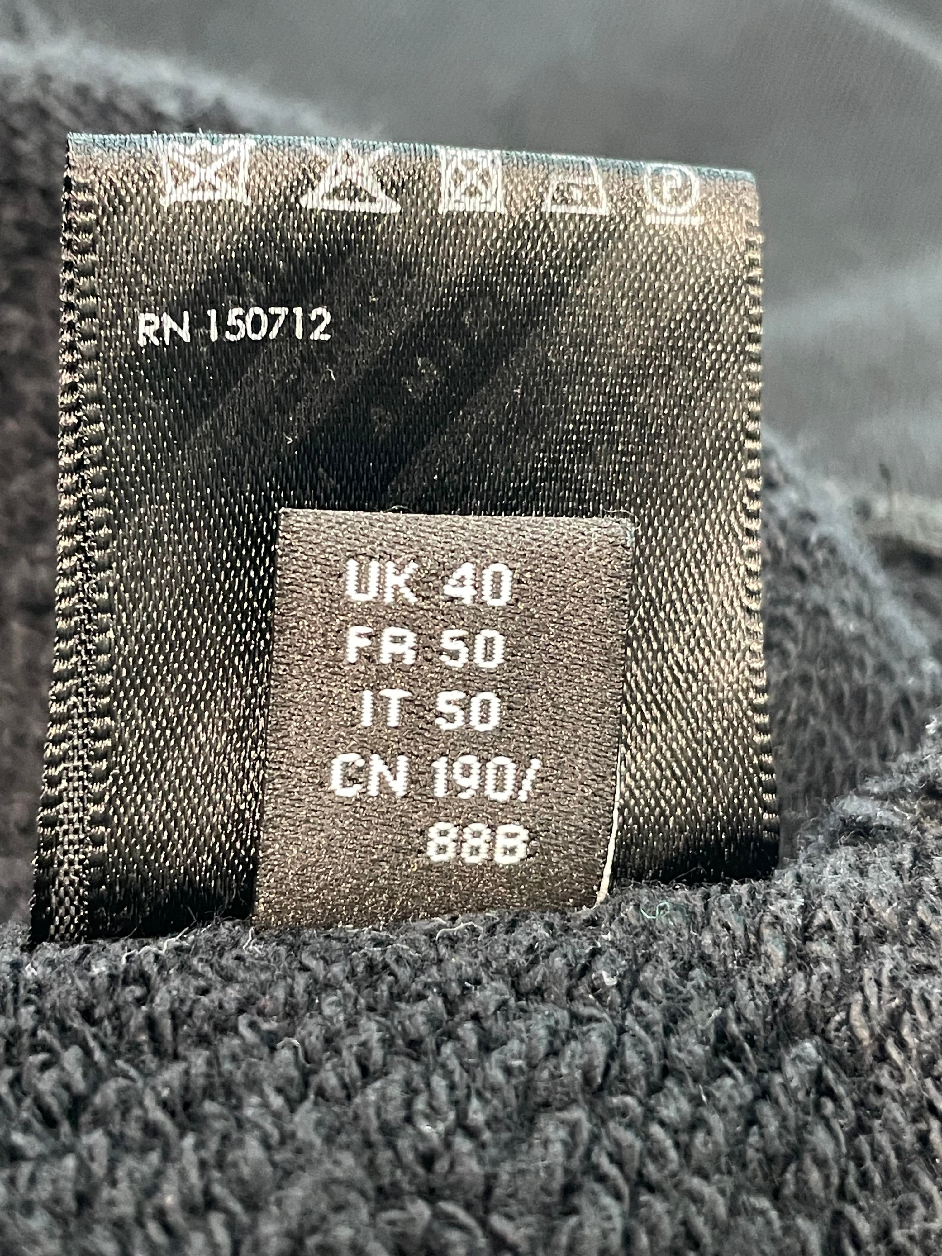 Amiri MA Logo Cheetah Black Crewneck