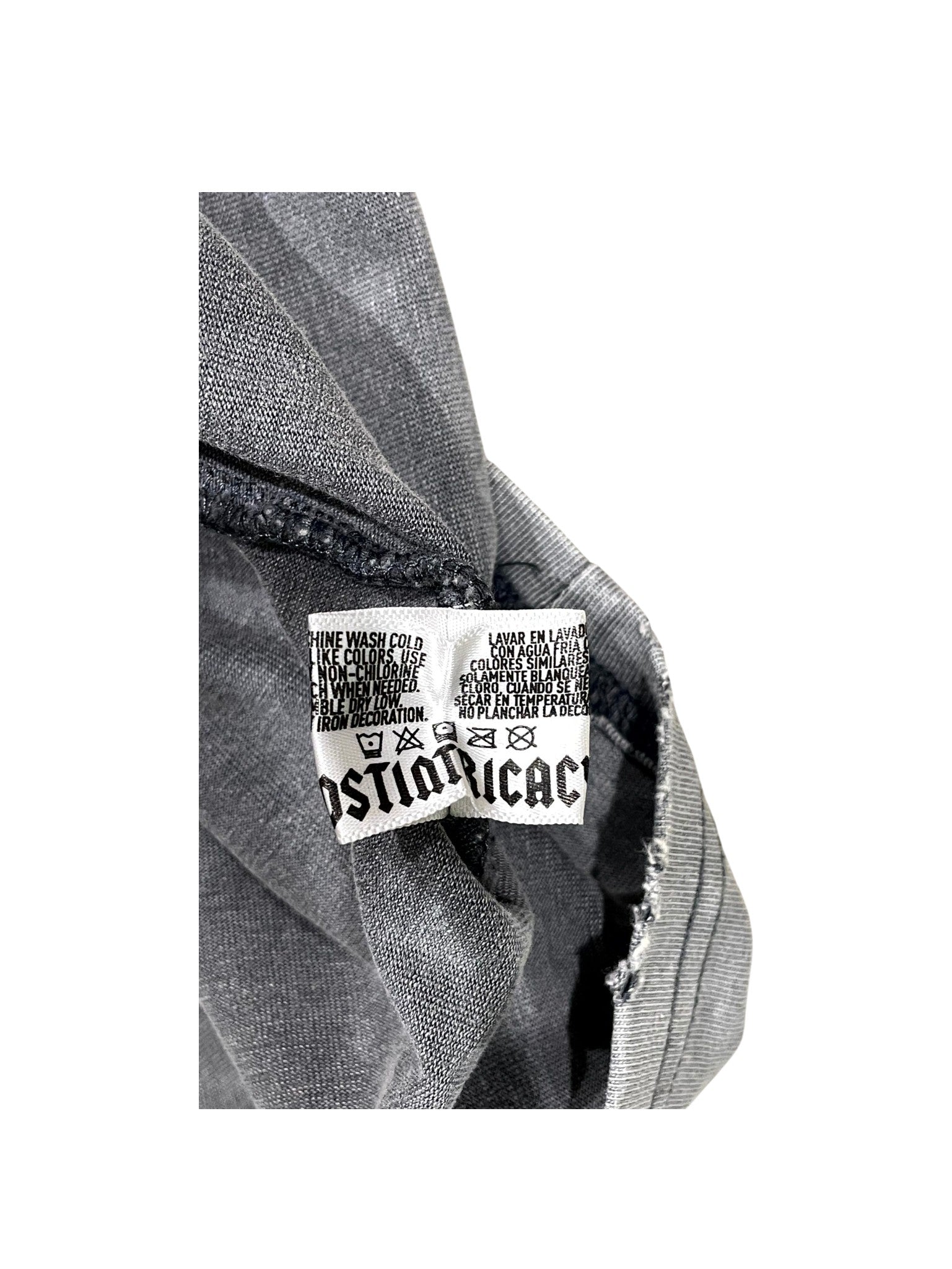 Lost Intricacy "Outline Studded" Grey Tee