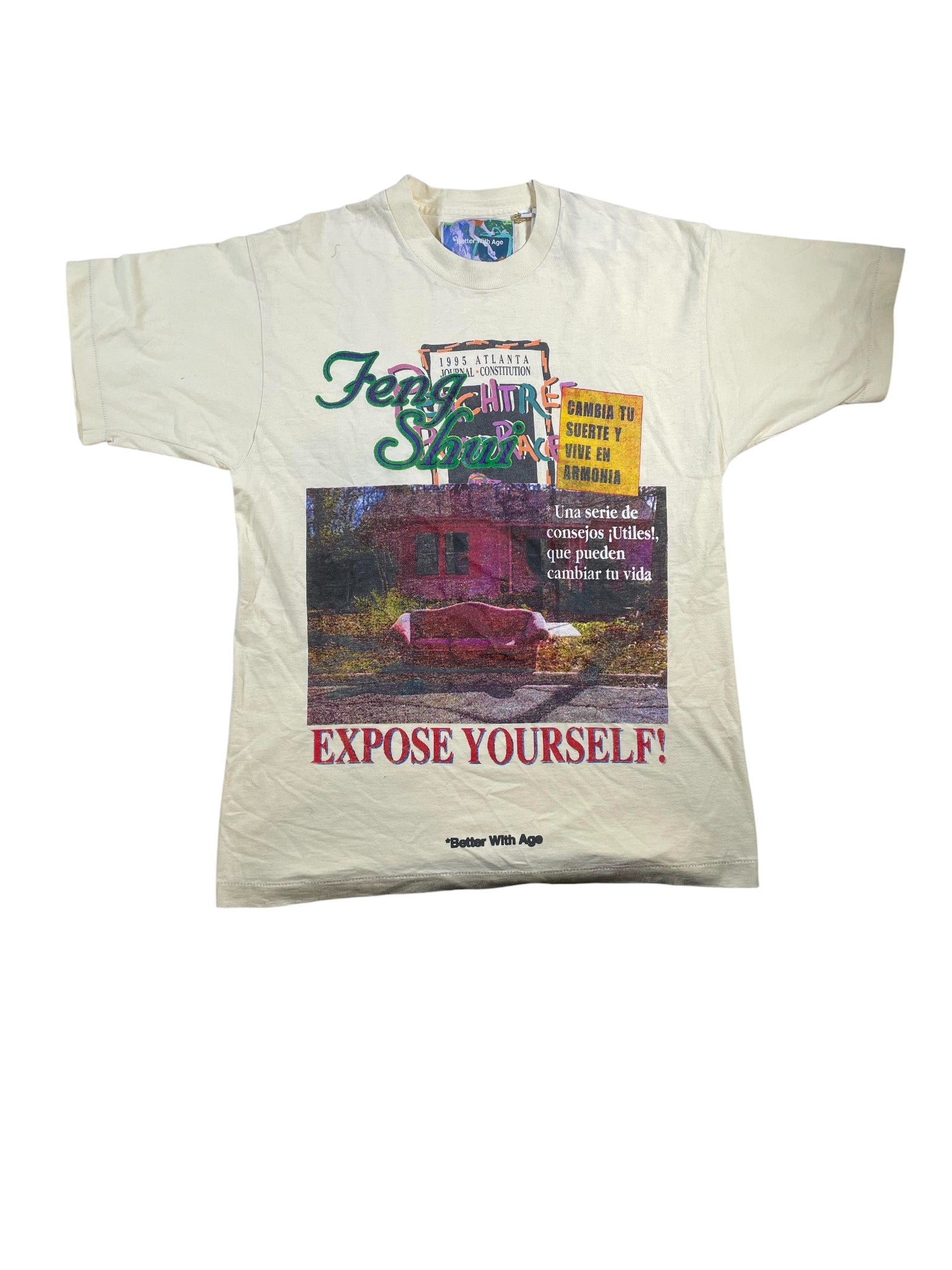 Better With Age 'Exposé' Cream Tee
