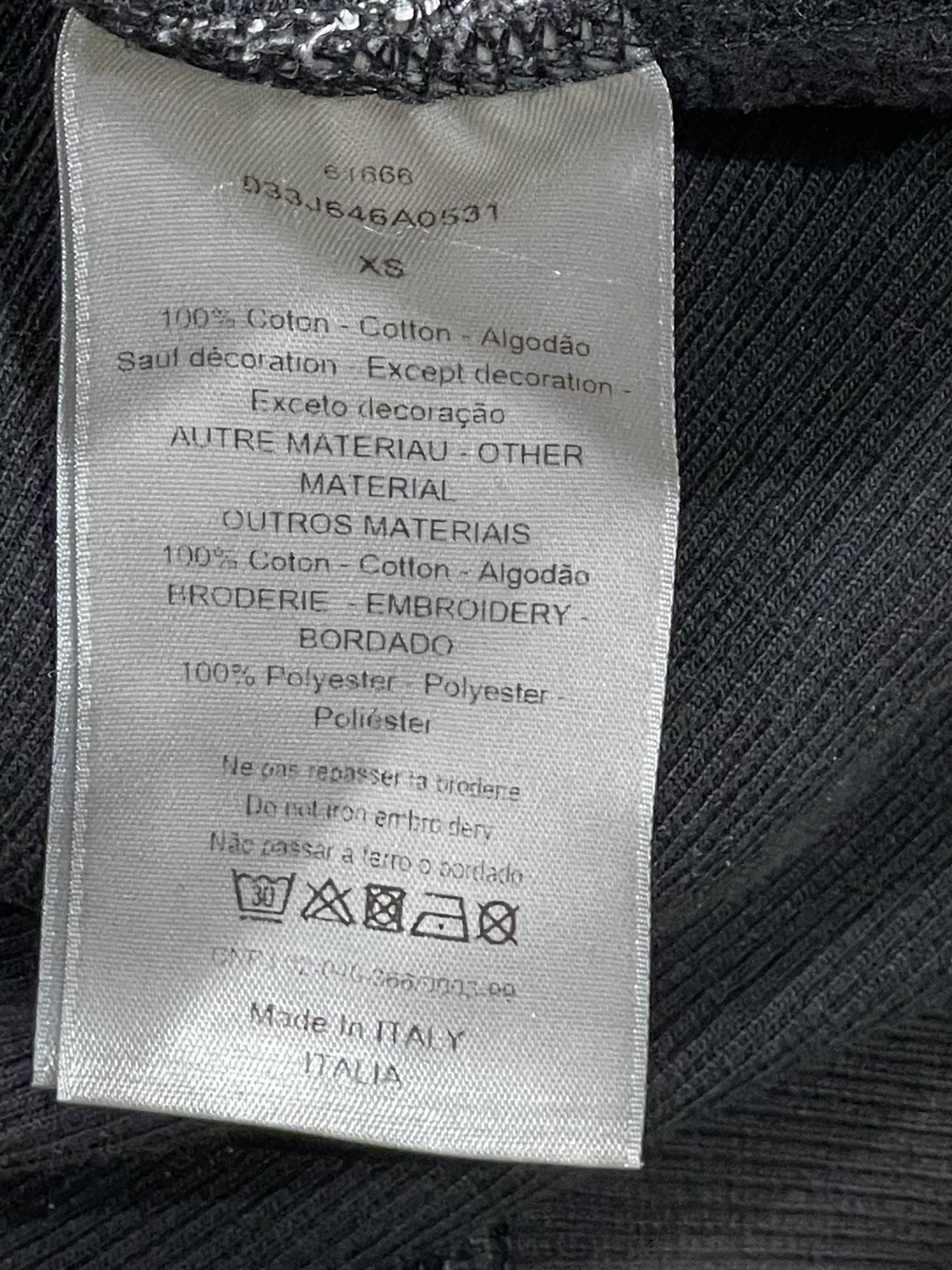 Dior "I Want To Shock The World With Dior" Black Hoodie