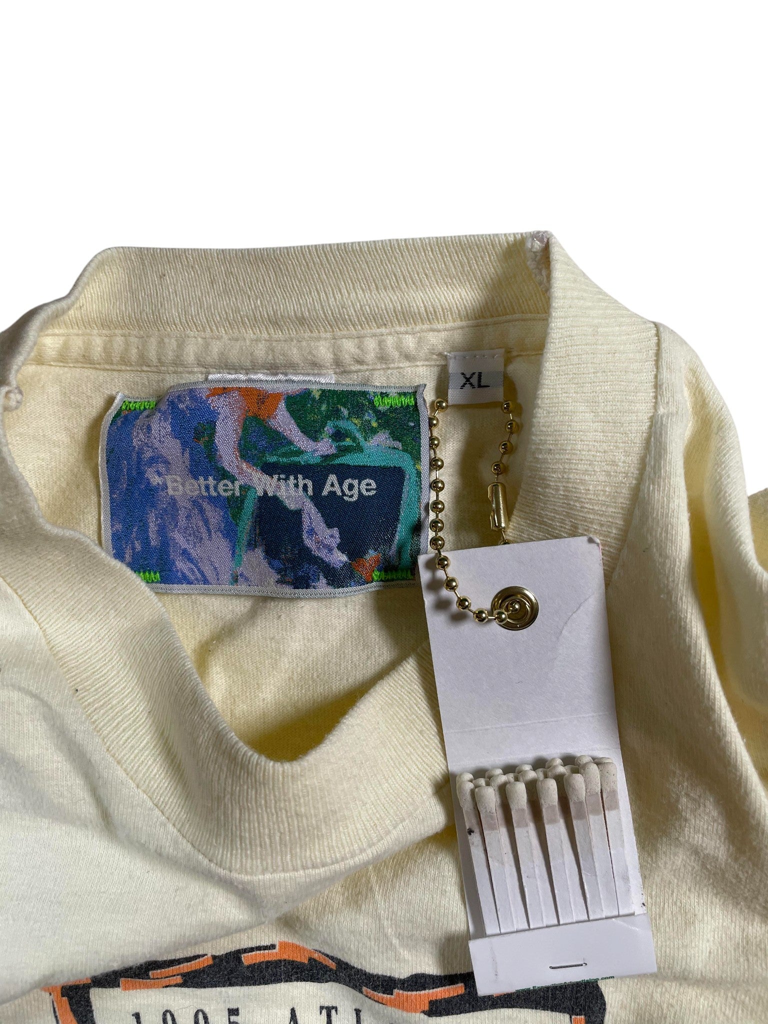 Better With Age 'Exposé' Cream Tee