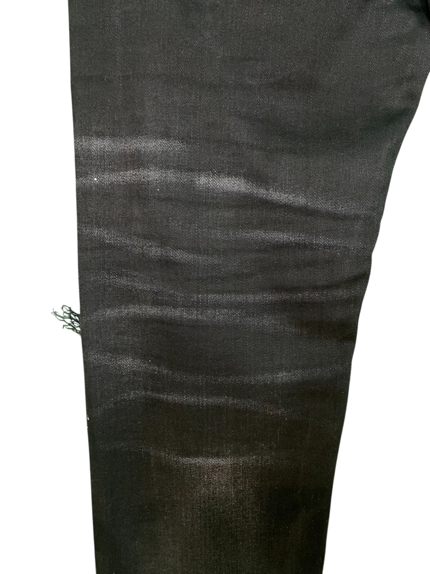 Amiri Brown Plaid Patch Black Jeans