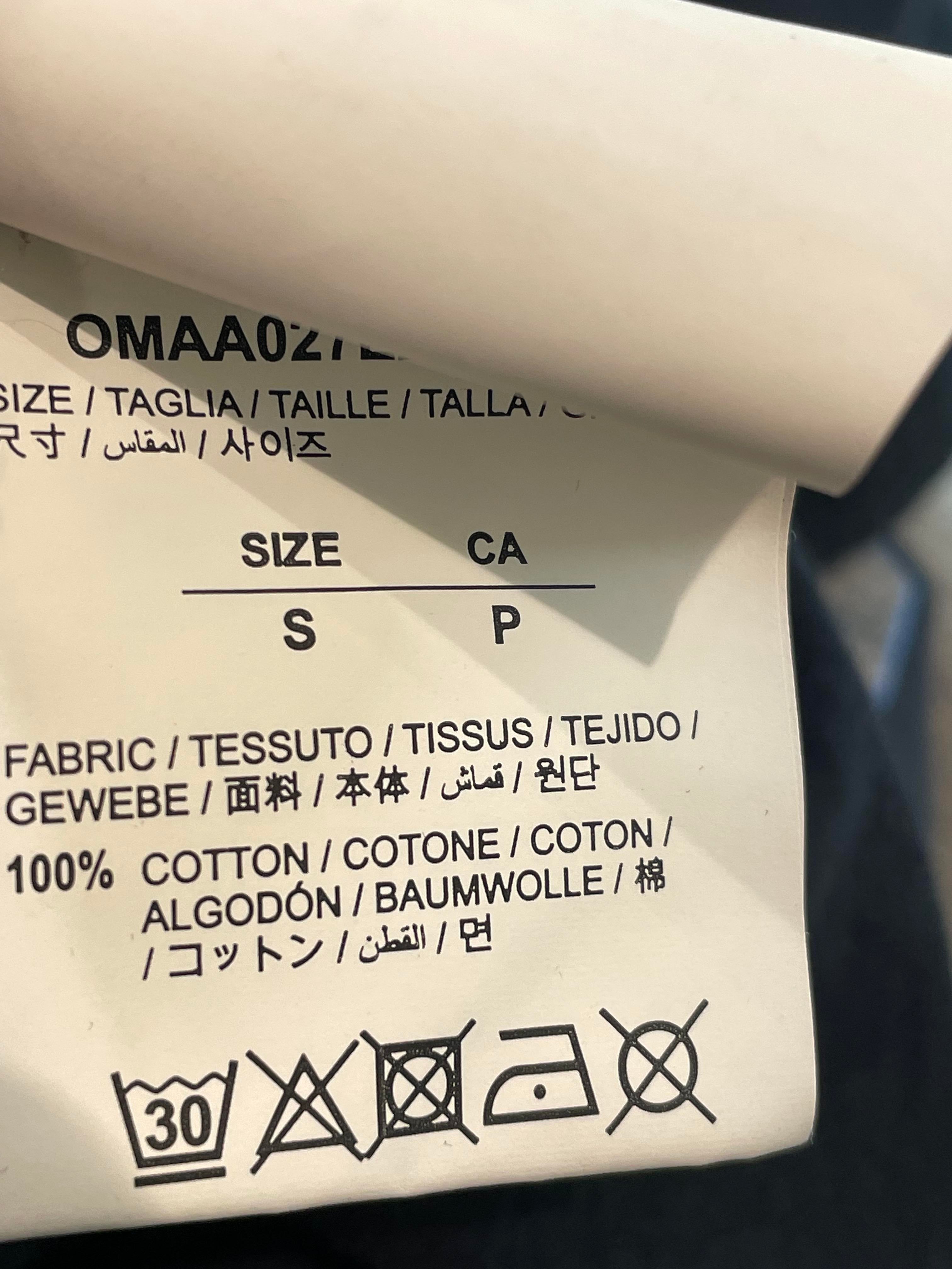 Off White Caravaggio Black Tee