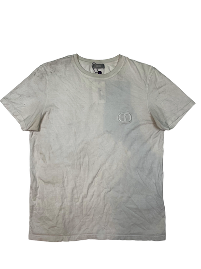 Dior CD Logo White Tee
