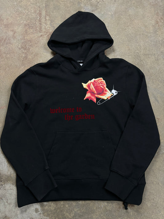 Ksubi Hoodie Black Rose New Large With Tags