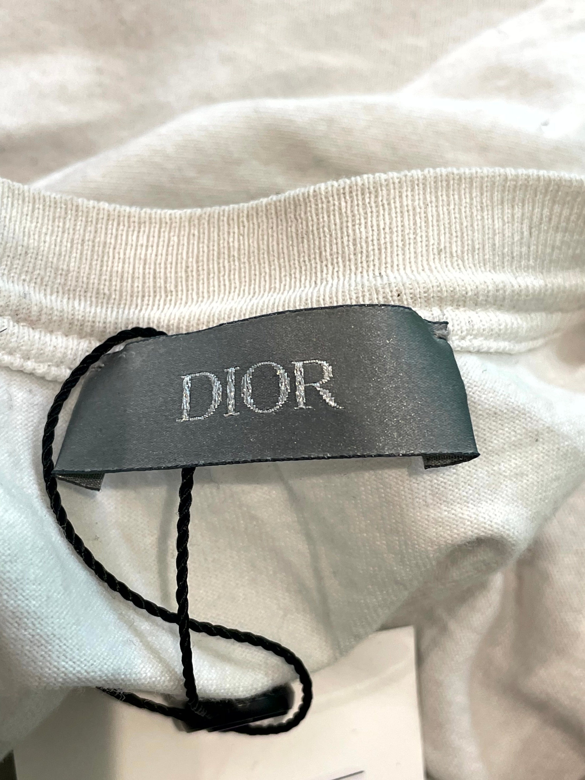 Dior CD Logo White Tee