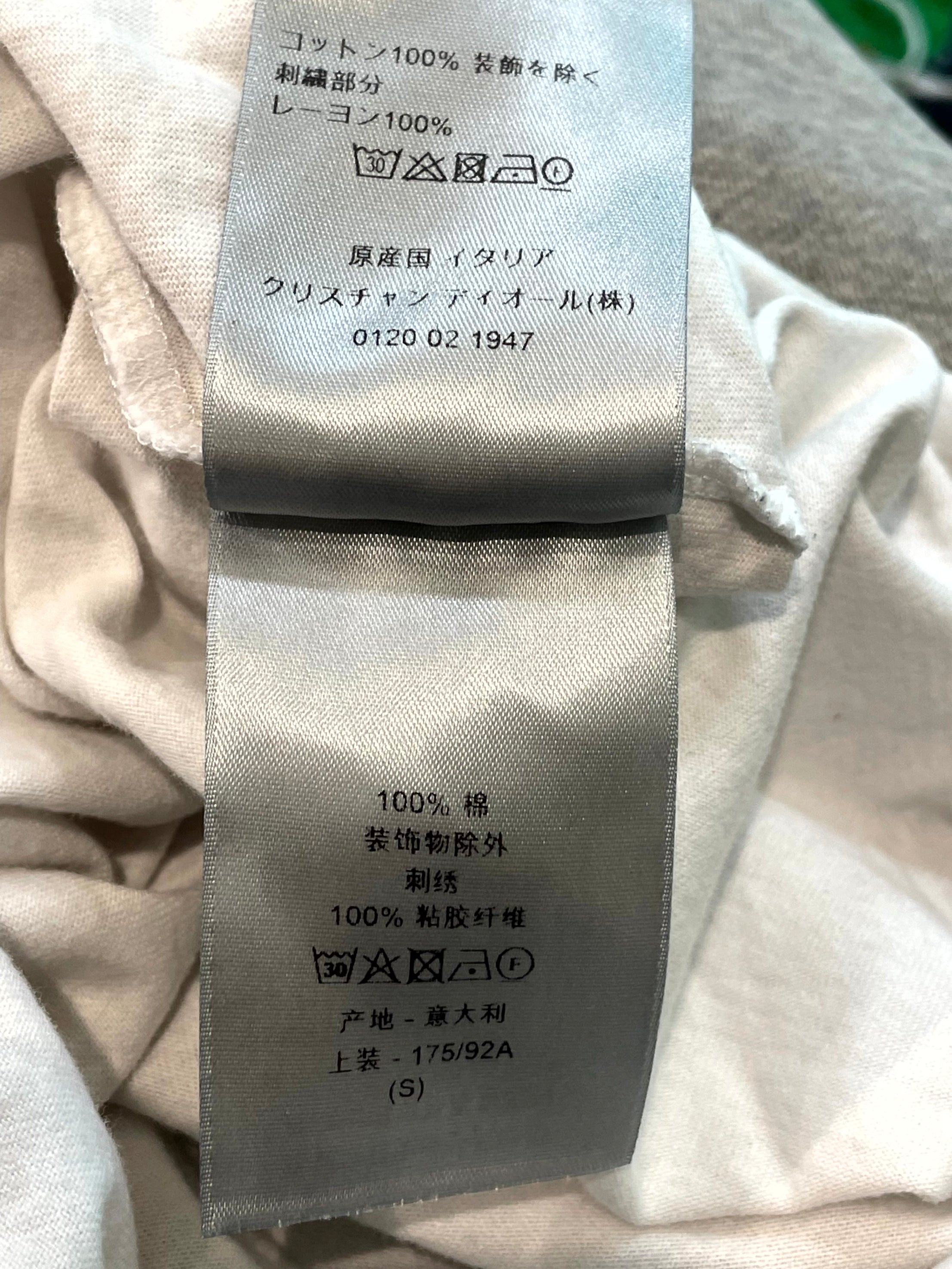 Dior CD Logo White Tee