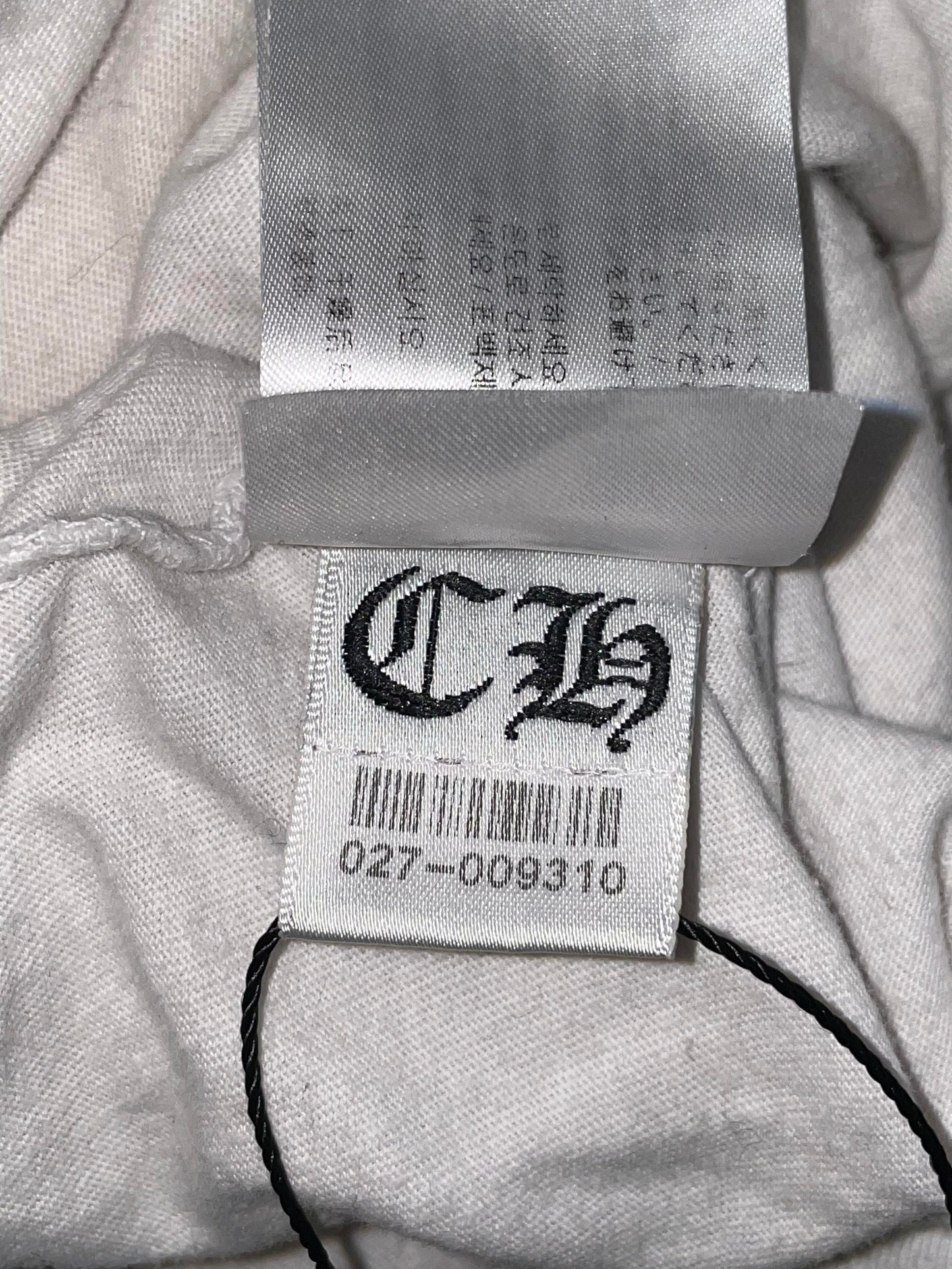 Chrome Hearts White Horseshoe Tee