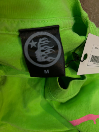 Hellstar Tee Neon Pink Jesus Used Medium