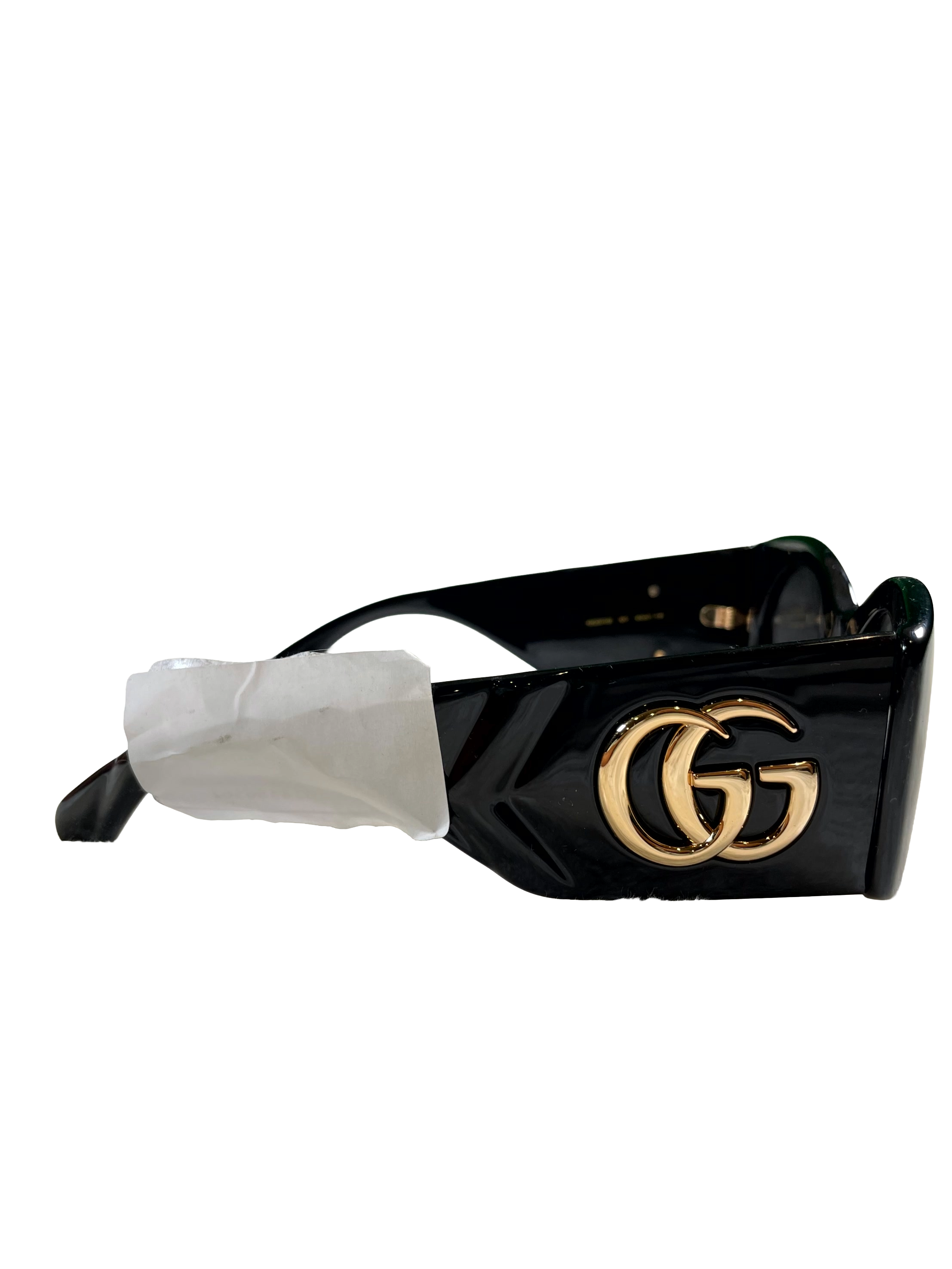 Gucci Black & Gold Sunglasses