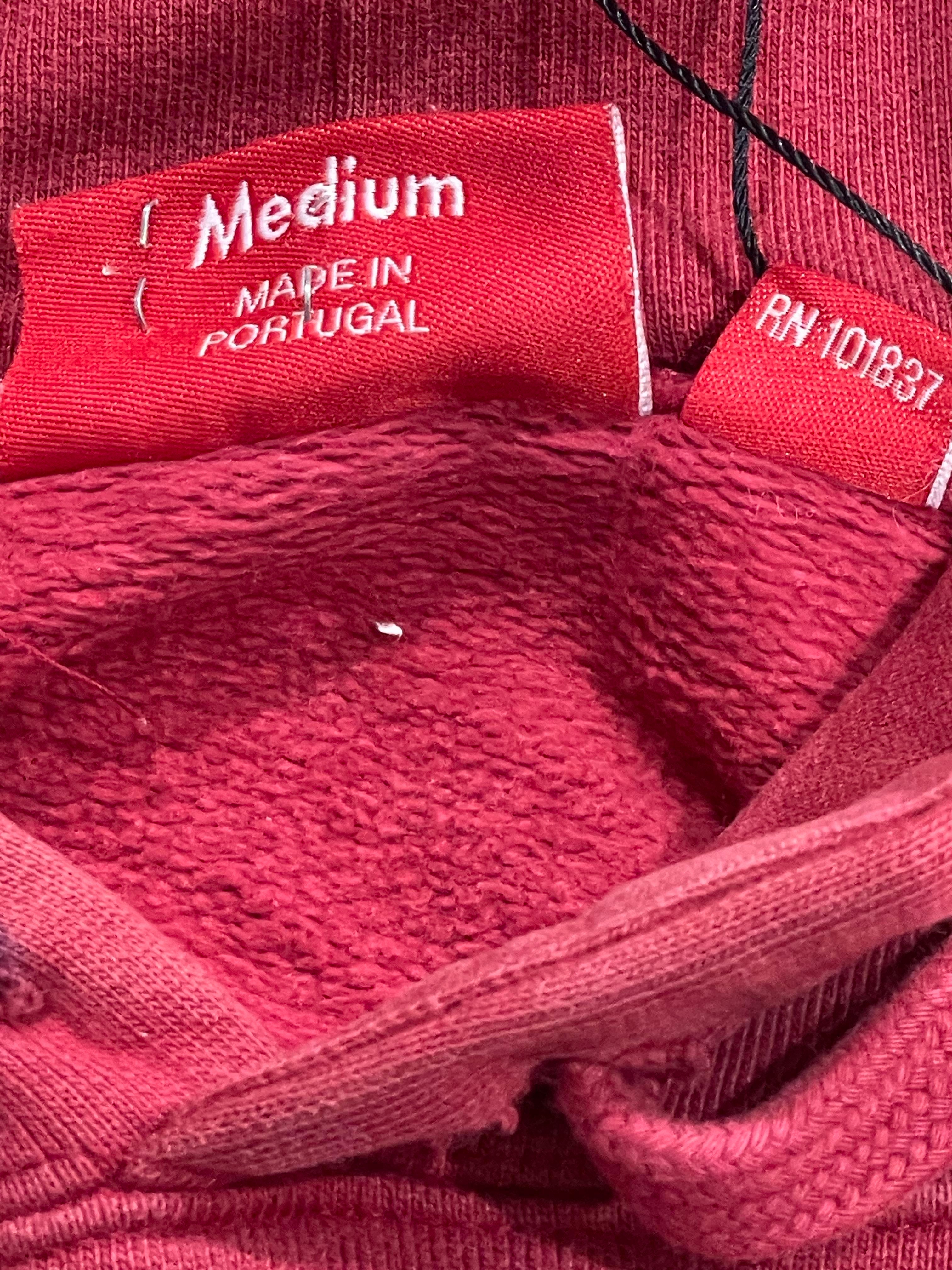 Supreme Portrait Burgundy Hoodie