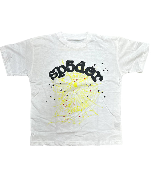 Sp5der Tee Yellow