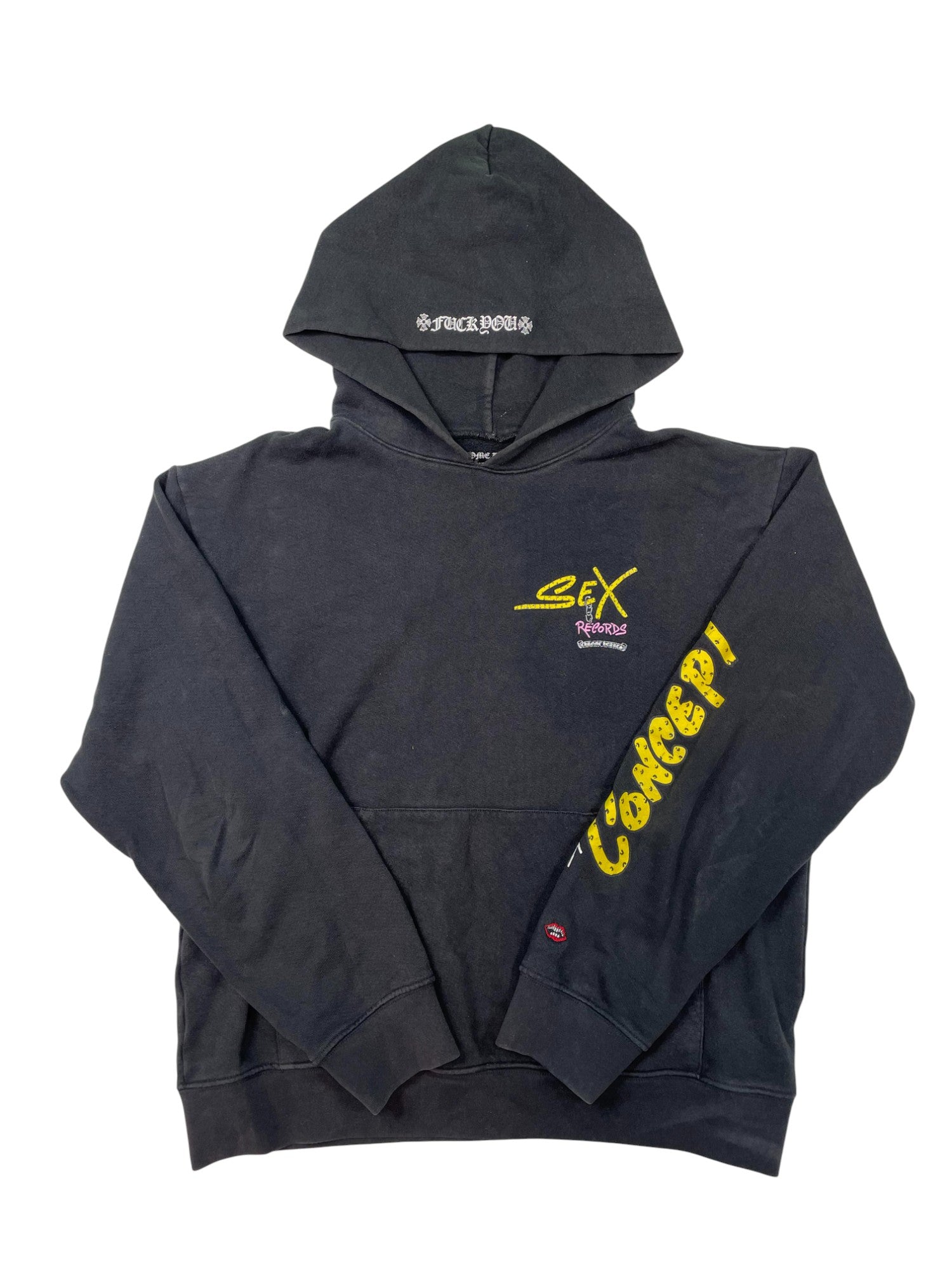 Chrome Hearts x Mattyboy Sex Record Black Hoodie