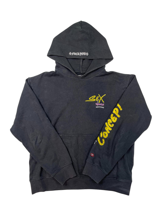 Chrome Hearts x Mattyboy Sex Record Black Hoodie