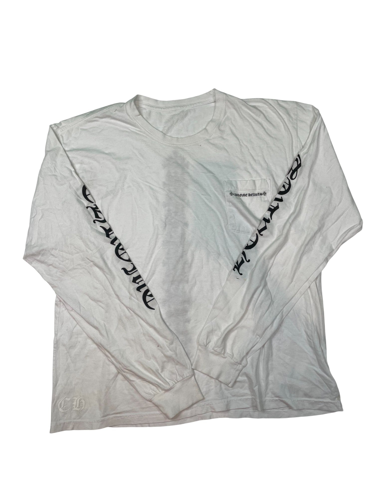 Chrome Hearts Tire Track White Long Sleeve