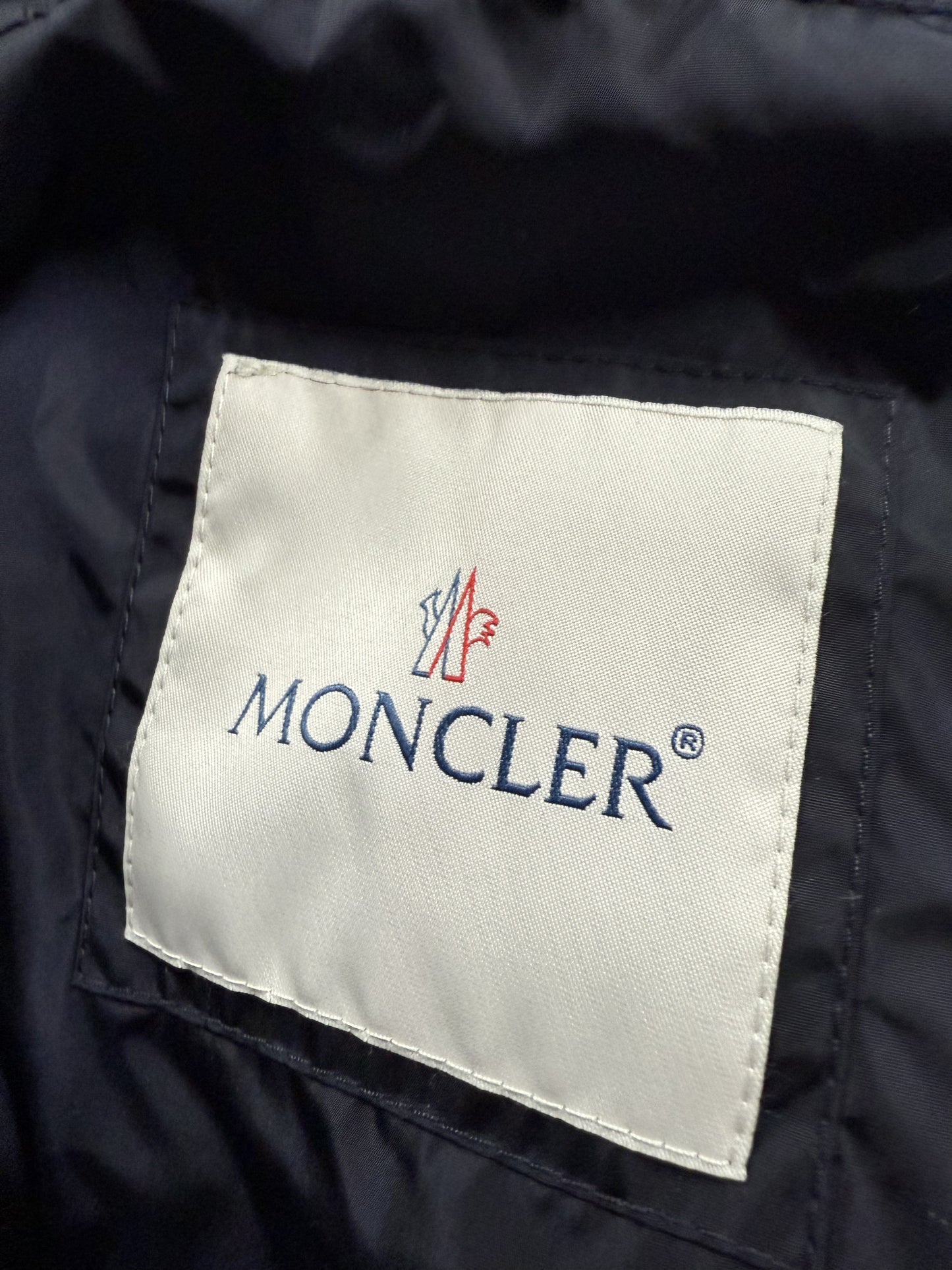 Moncler Wind Breaker Navy New 4 (Large) With Tags