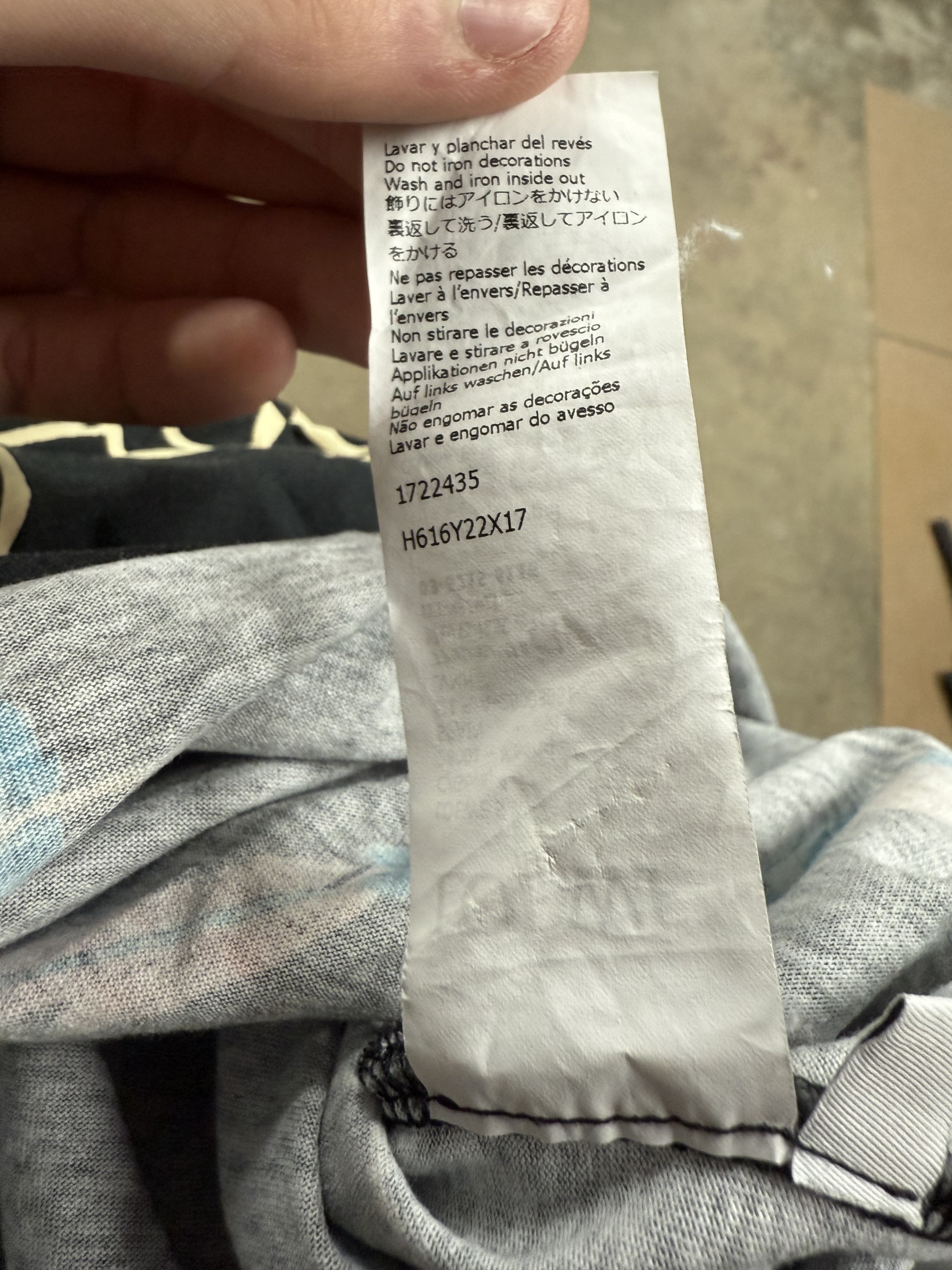 Loewe Tee Black Bird Used Medium