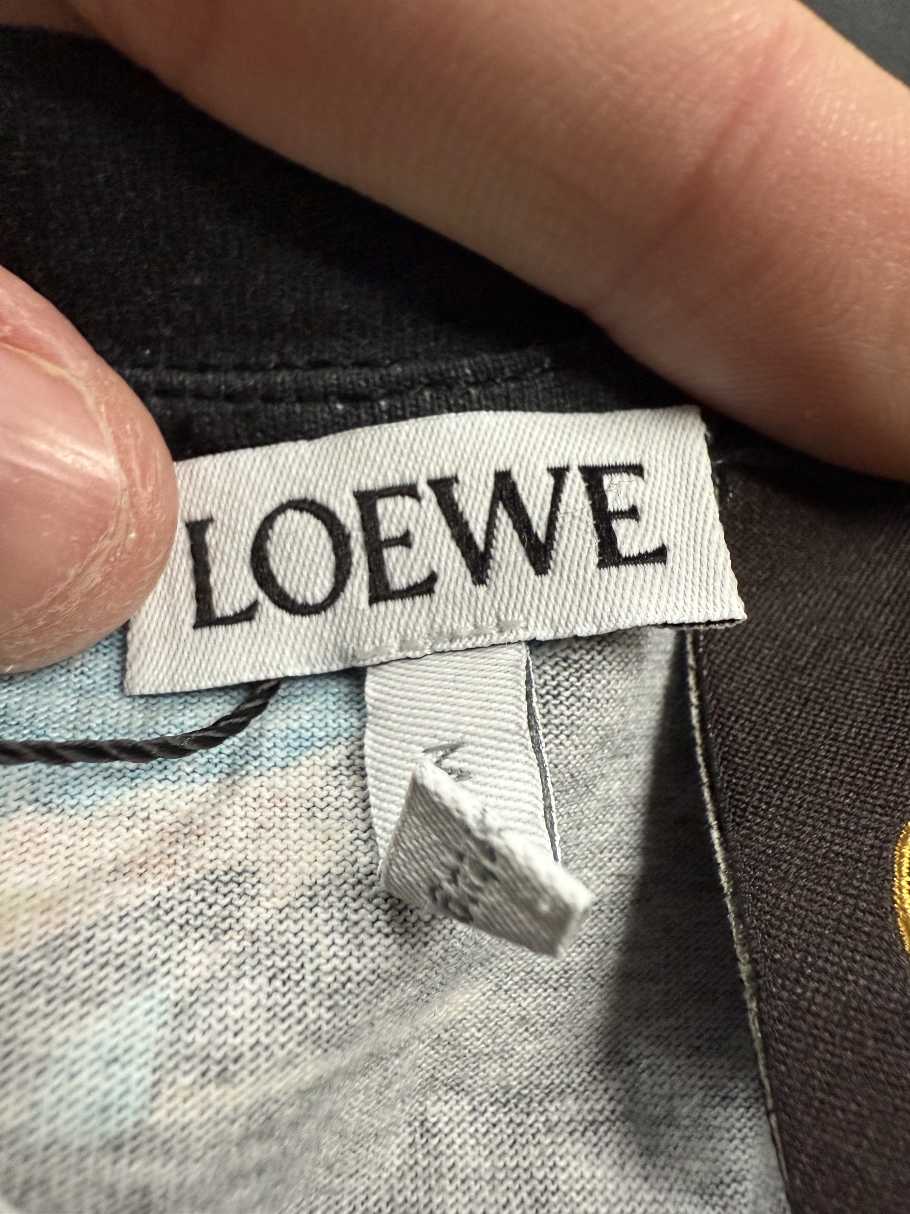 Loewe Tee Black Bird Used Medium