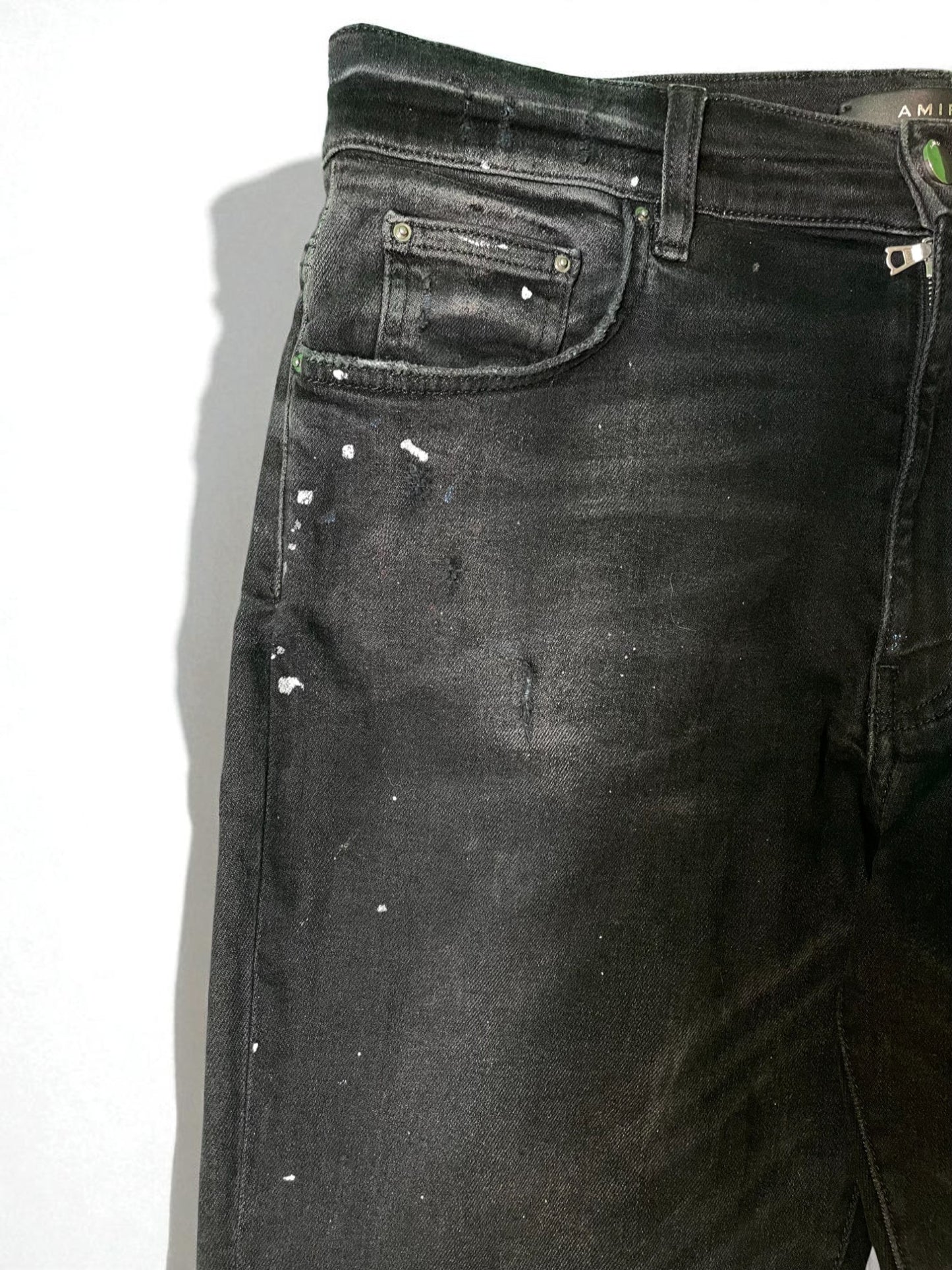 Amiri MX1 Black Black Patch Used