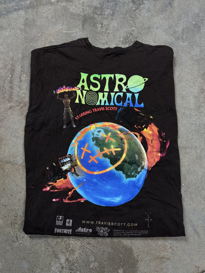Travis Scott Tee Brown Used XL
