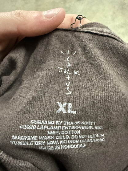 Travis Scott Tee Brown Used XL