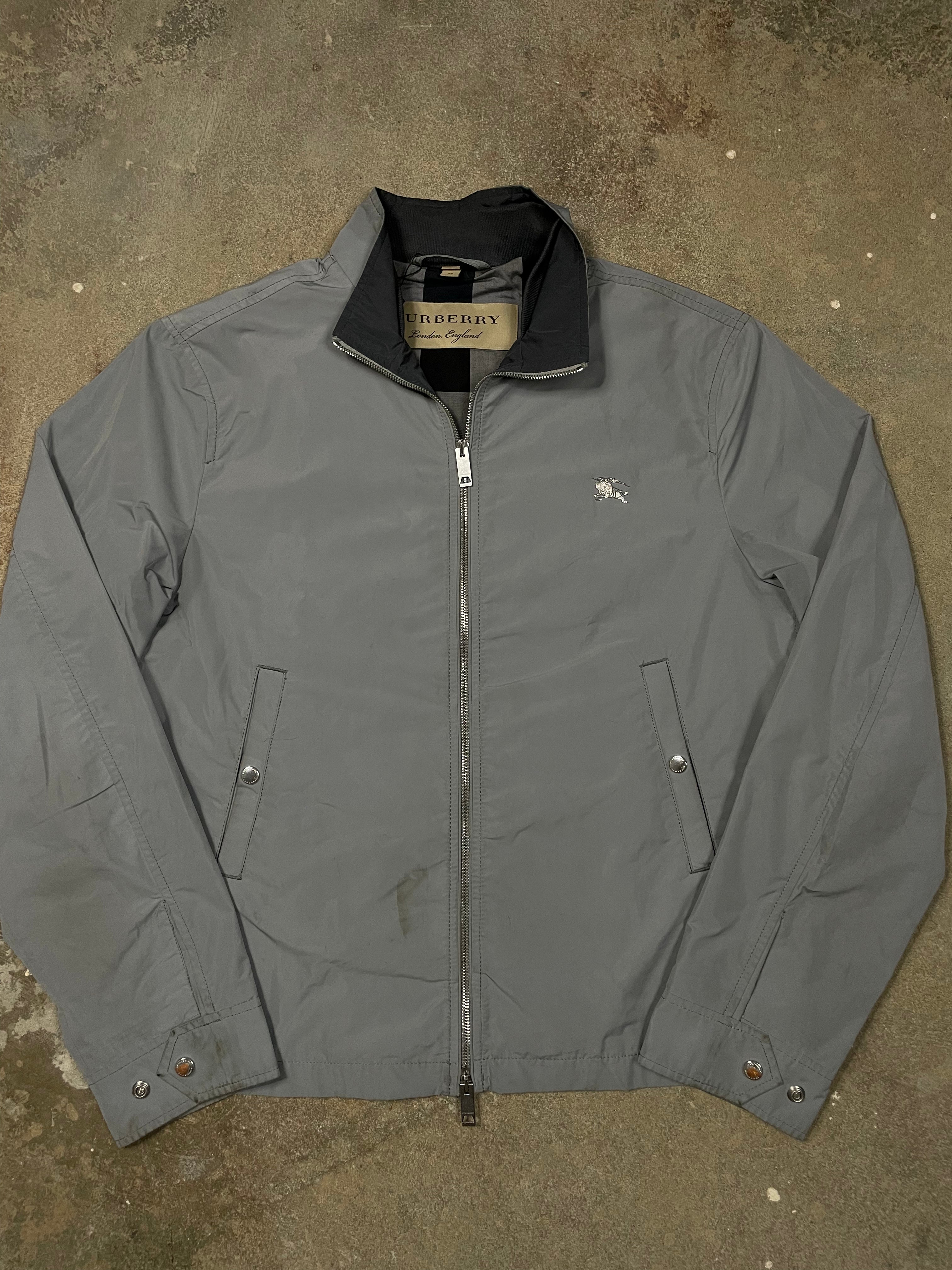 Burberry Windbreaker Grey 52 Used