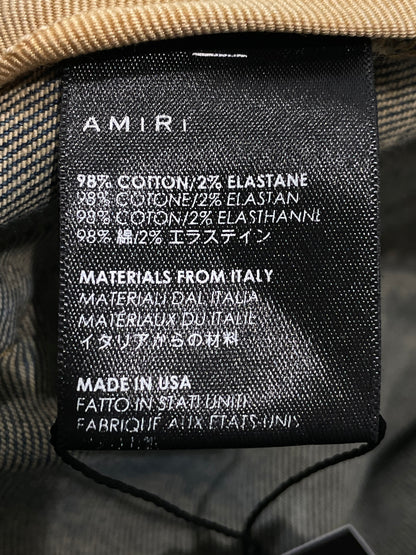 Amiri Thrasher Vintage Wash Plain Blue Jeans