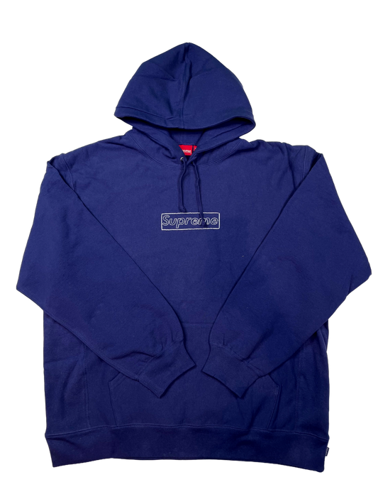 Supreme KAWS Blue Hoodie