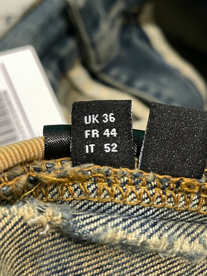 Amiri Thrasher Vintage Wash Plain Blue Jeans