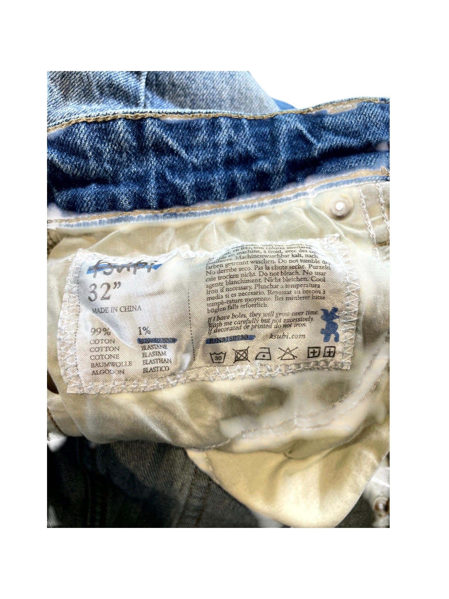 Ksubi Light Wash Jeans