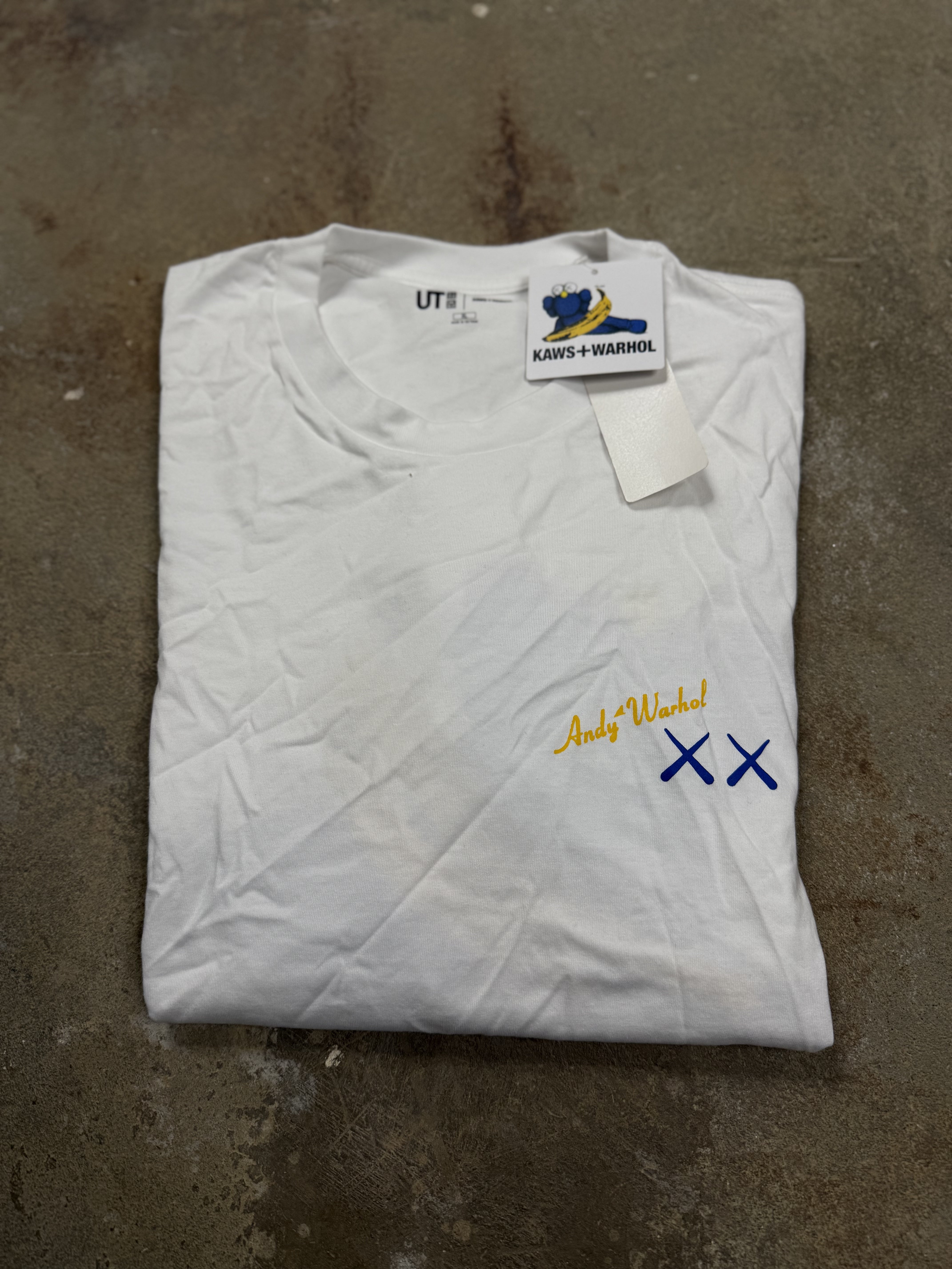 Kaws H&M Warhol Tee New XL With Tags