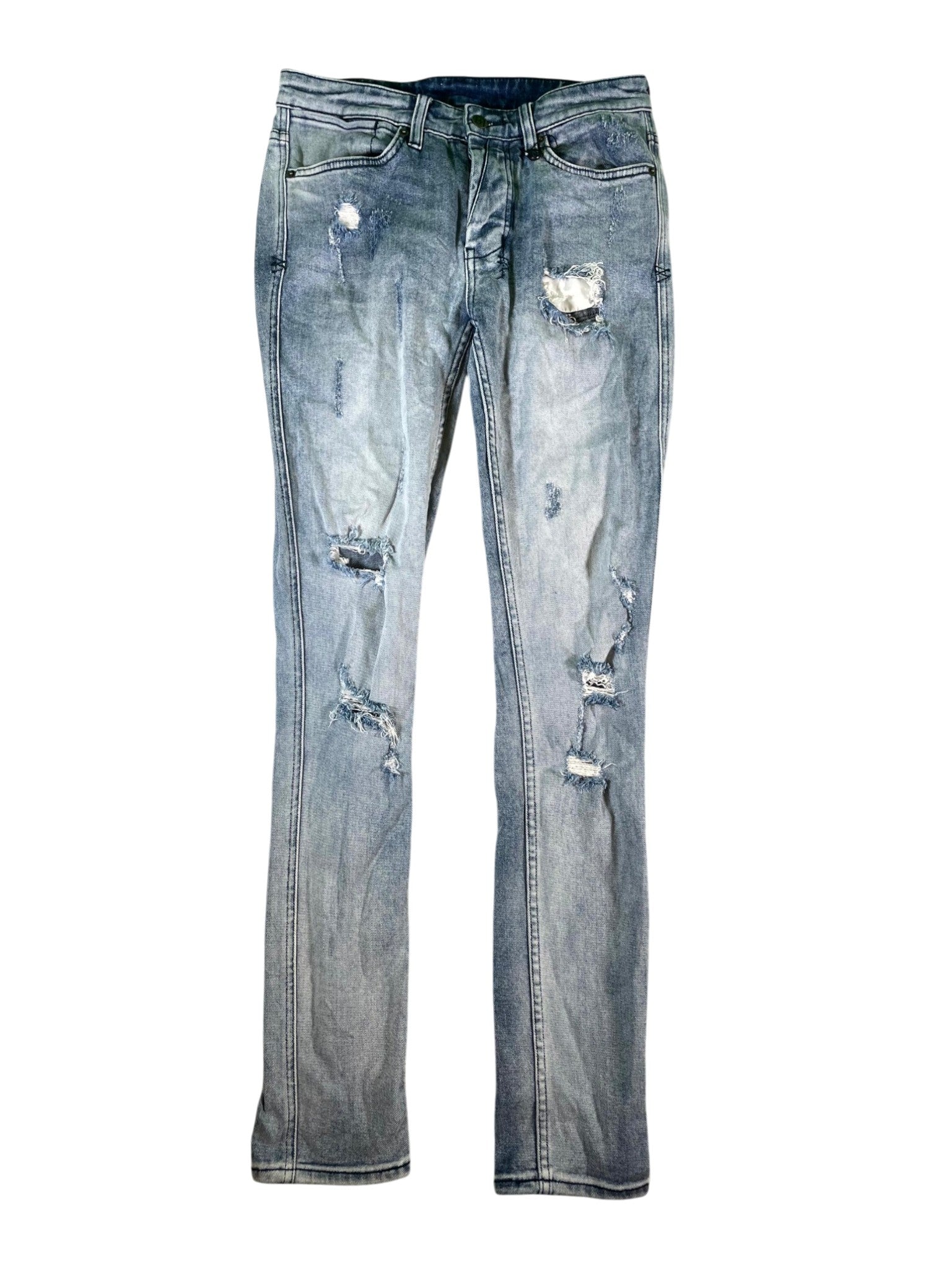 Ksubi Ripped Light Wash Jeans