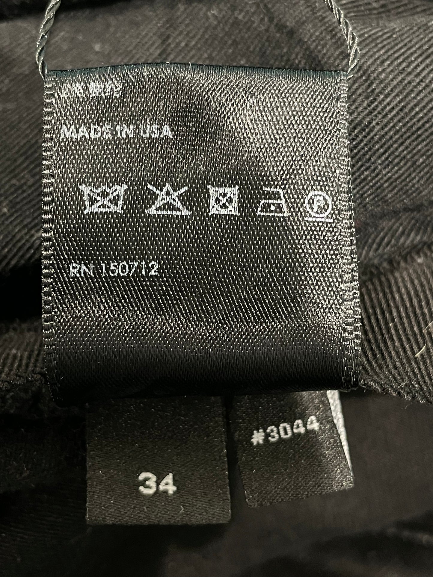 Amiri MX1 Aloha Patch Black Jeans