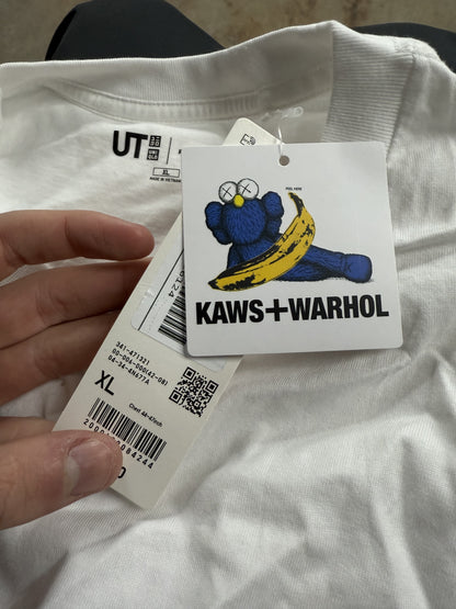 Kaws H&M Warhol Tee New XL With Tags