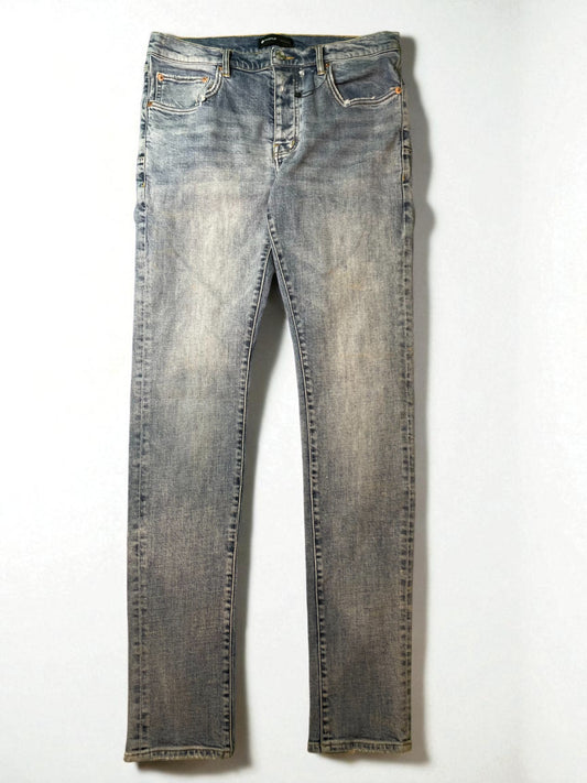 Purple Brand Plain Blue Jeans