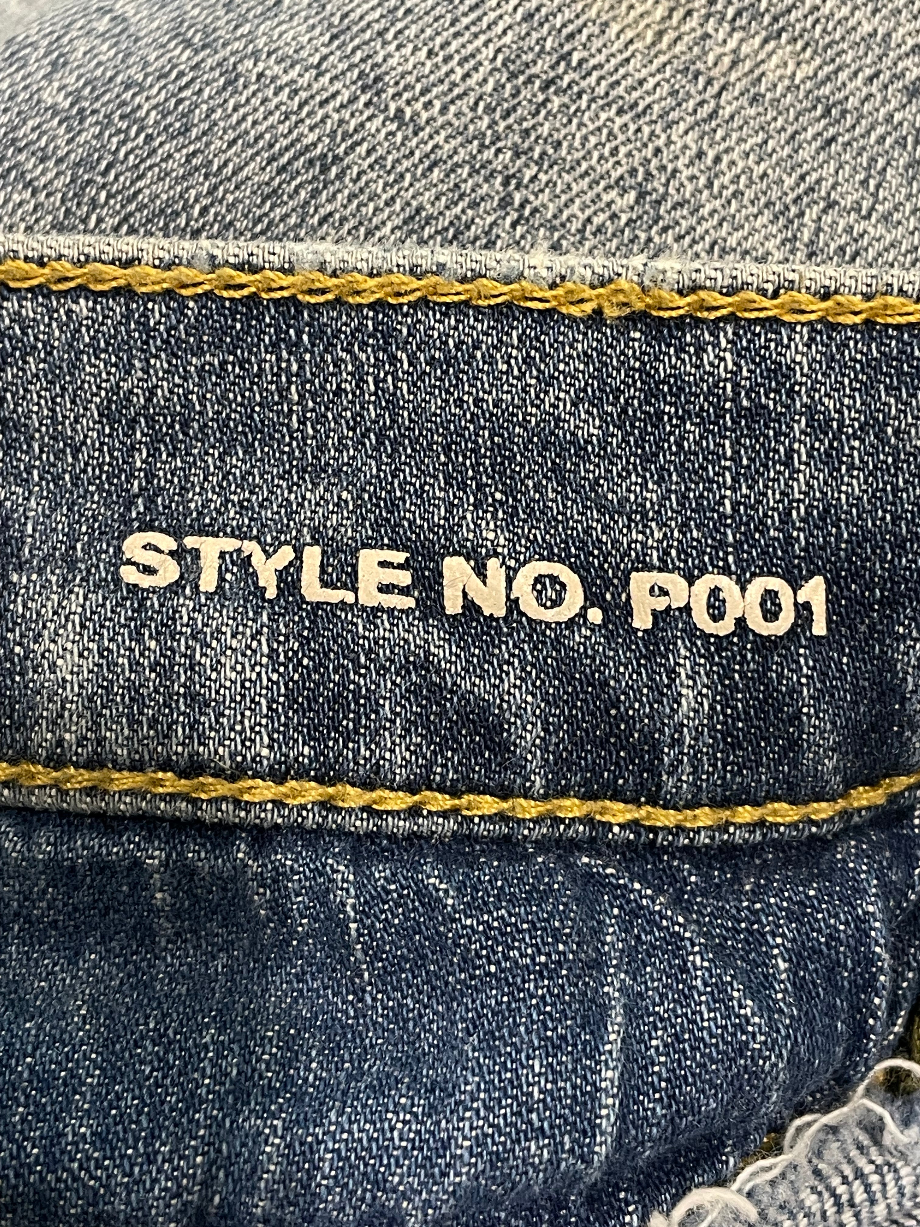 Purple Brand Plain Blue Jeans