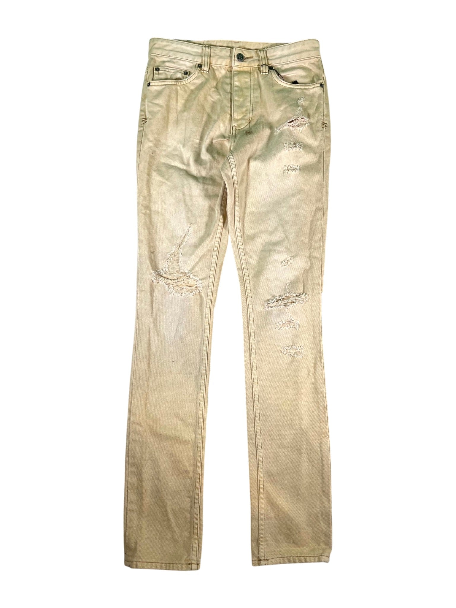Ksubi Ripped Tan Jeans
