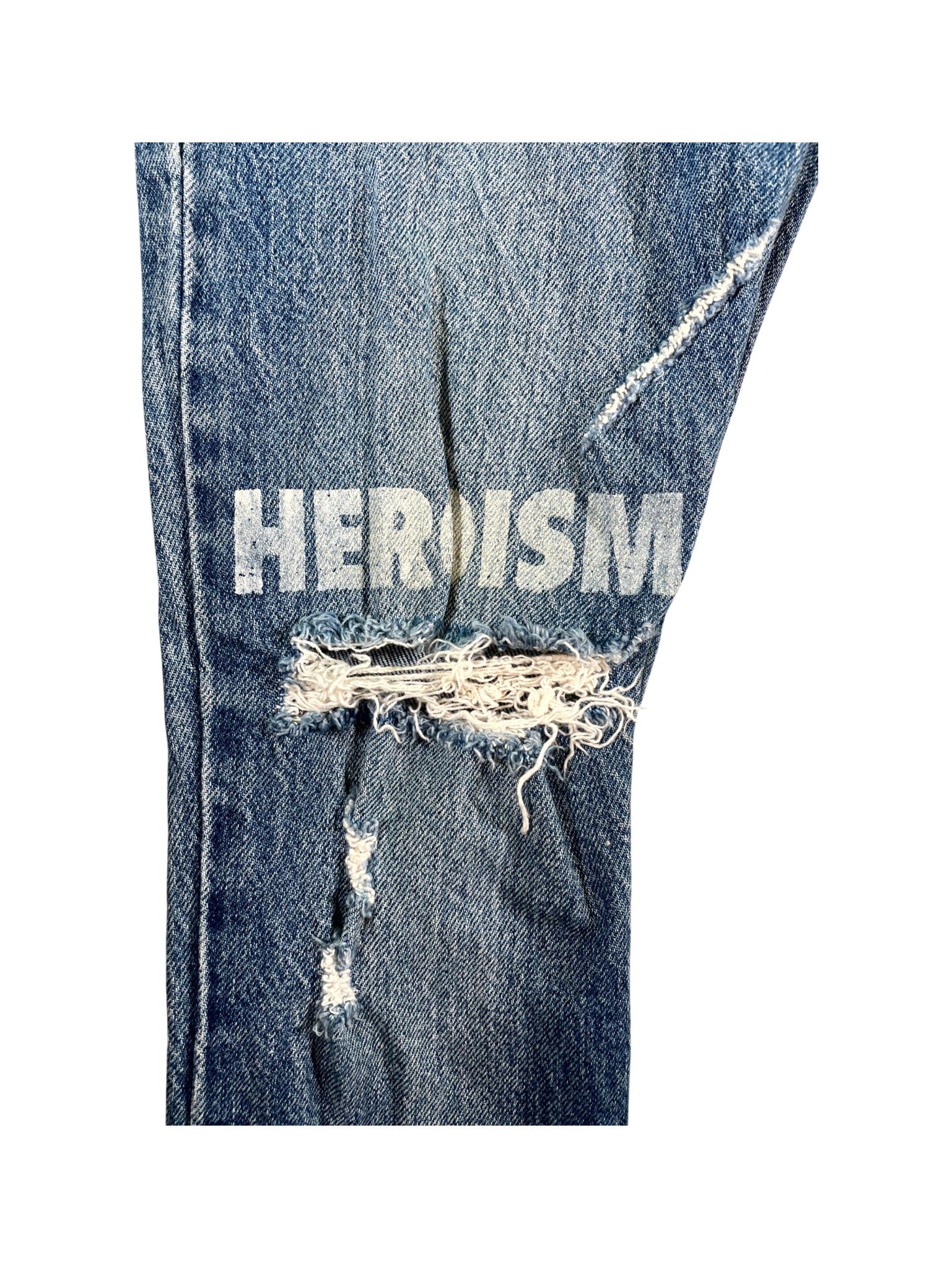Ksubi Heroism Ripped Light Wash Jeans