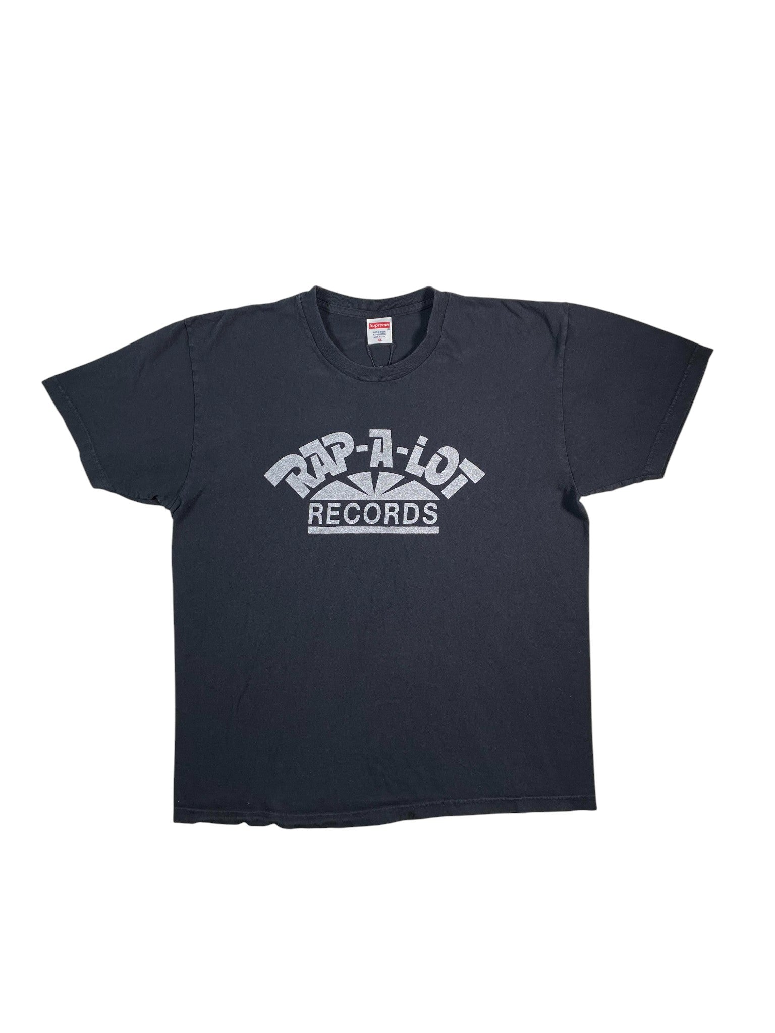 Supreme 'Trap A Lot Records' Navy Tee